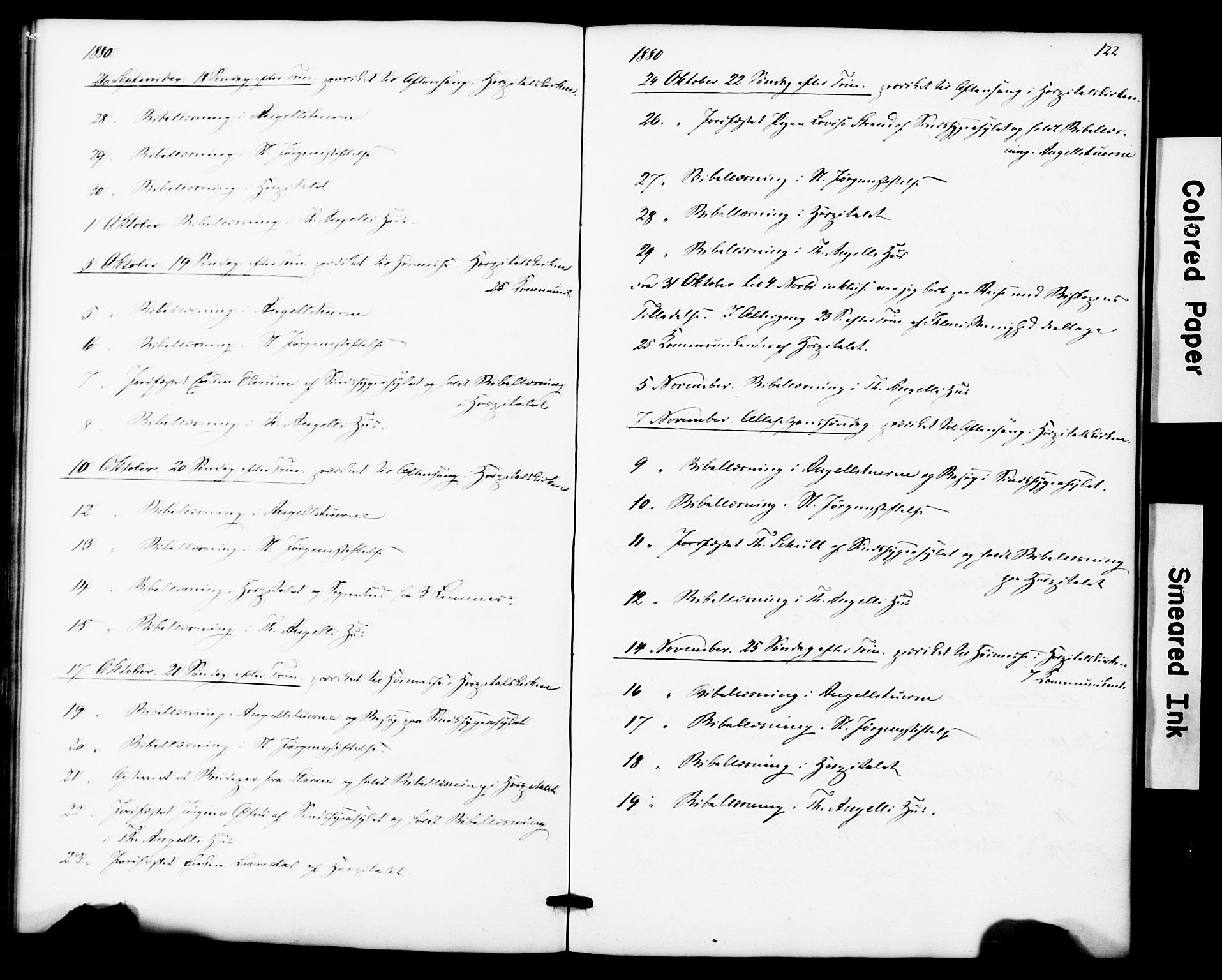 Ministerialprotokoller, klokkerbøker og fødselsregistre - Sør-Trøndelag, SAT/A-1456/623/L0469: Parish register (official) no. 623A03, 1868-1883, p. 122