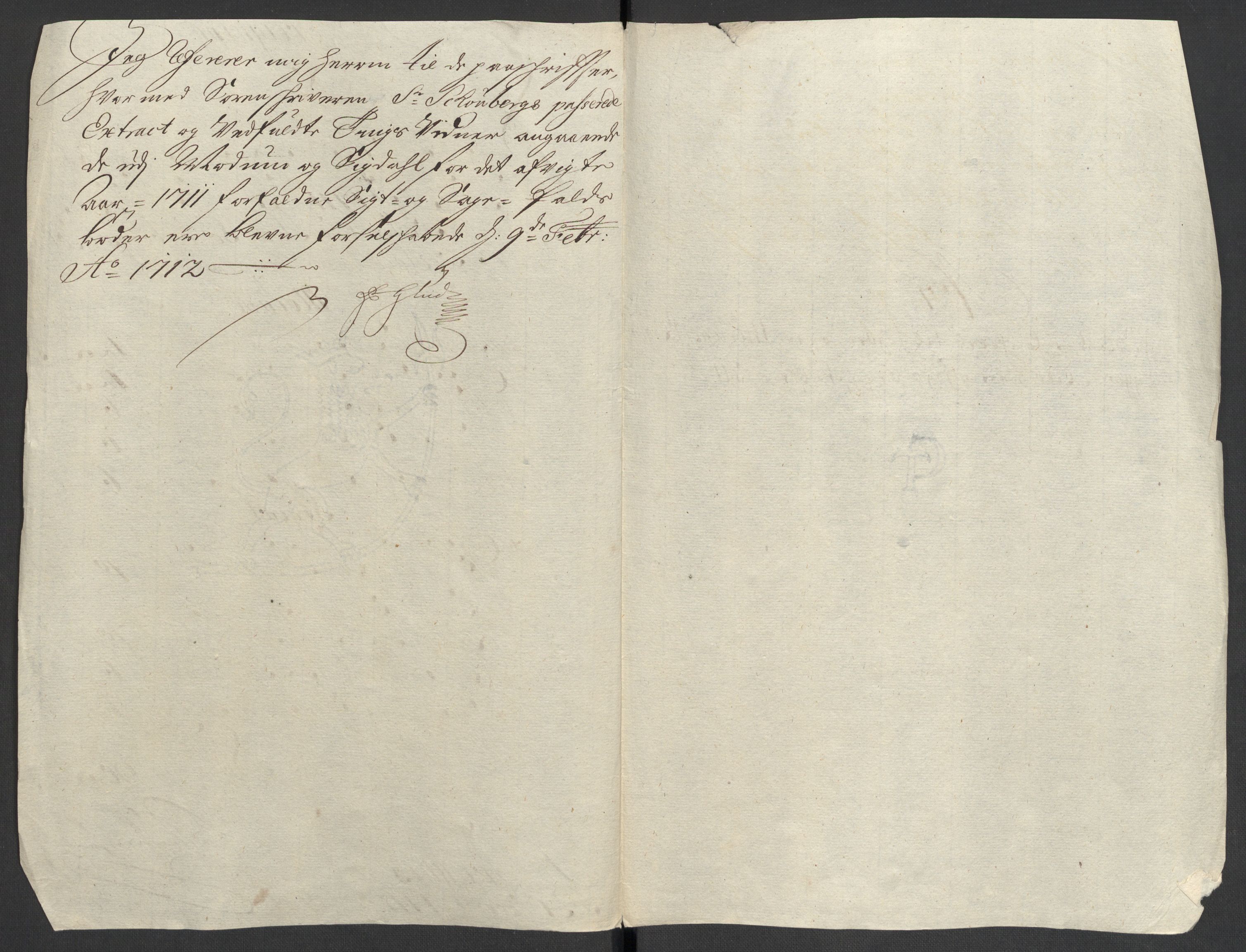 Rentekammeret inntil 1814, Reviderte regnskaper, Fogderegnskap, AV/RA-EA-4092/R31/L1705: Fogderegnskap Hurum, Røyken, Eiker, Lier og Buskerud, 1711, p. 36