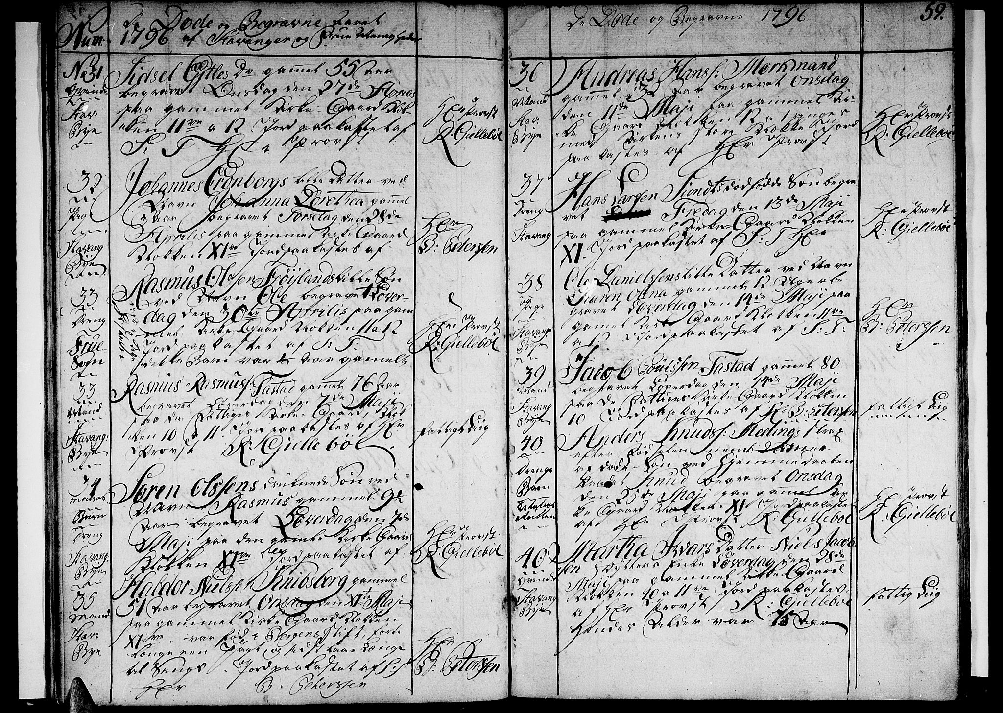 Domkirken sokneprestkontor, AV/SAST-A-101812/001/30/30BA/L0007: Parish register (official) no. A 7, 1789-1815, p. 59