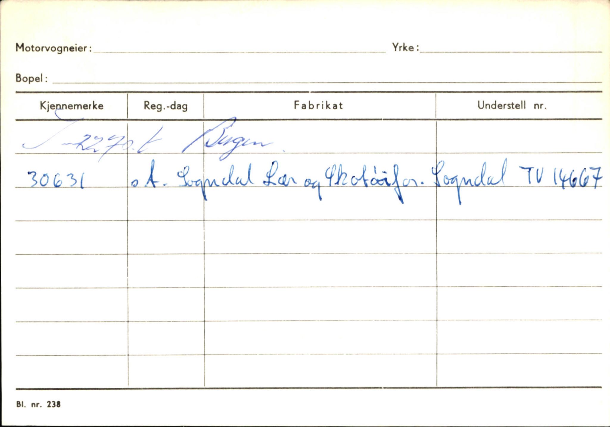 Statens vegvesen, Sogn og Fjordane vegkontor, SAB/A-5301/4/F/L0126: Eigarregister Fjaler M-Å. Leikanger A-Å, 1945-1975, p. 1538