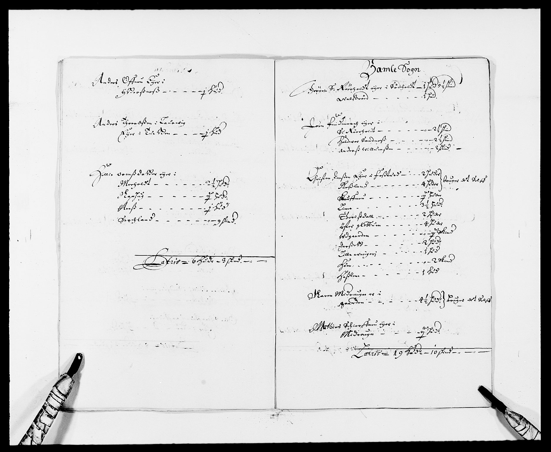Rentekammeret inntil 1814, Reviderte regnskaper, Fogderegnskap, AV/RA-EA-4092/R34/L2043: Fogderegnskap Bamble, 1676-1677, p. 292
