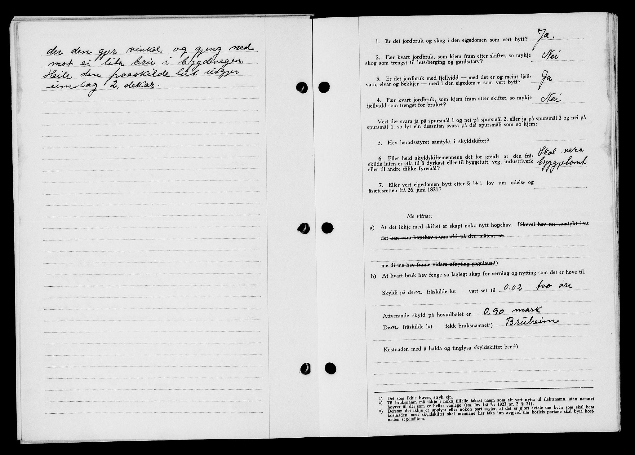 Flekkefjord sorenskriveri, SAK/1221-0001/G/Gb/Gba/L0054: Mortgage book no. A-2, 1937-1938, Diary no: : 503/1938