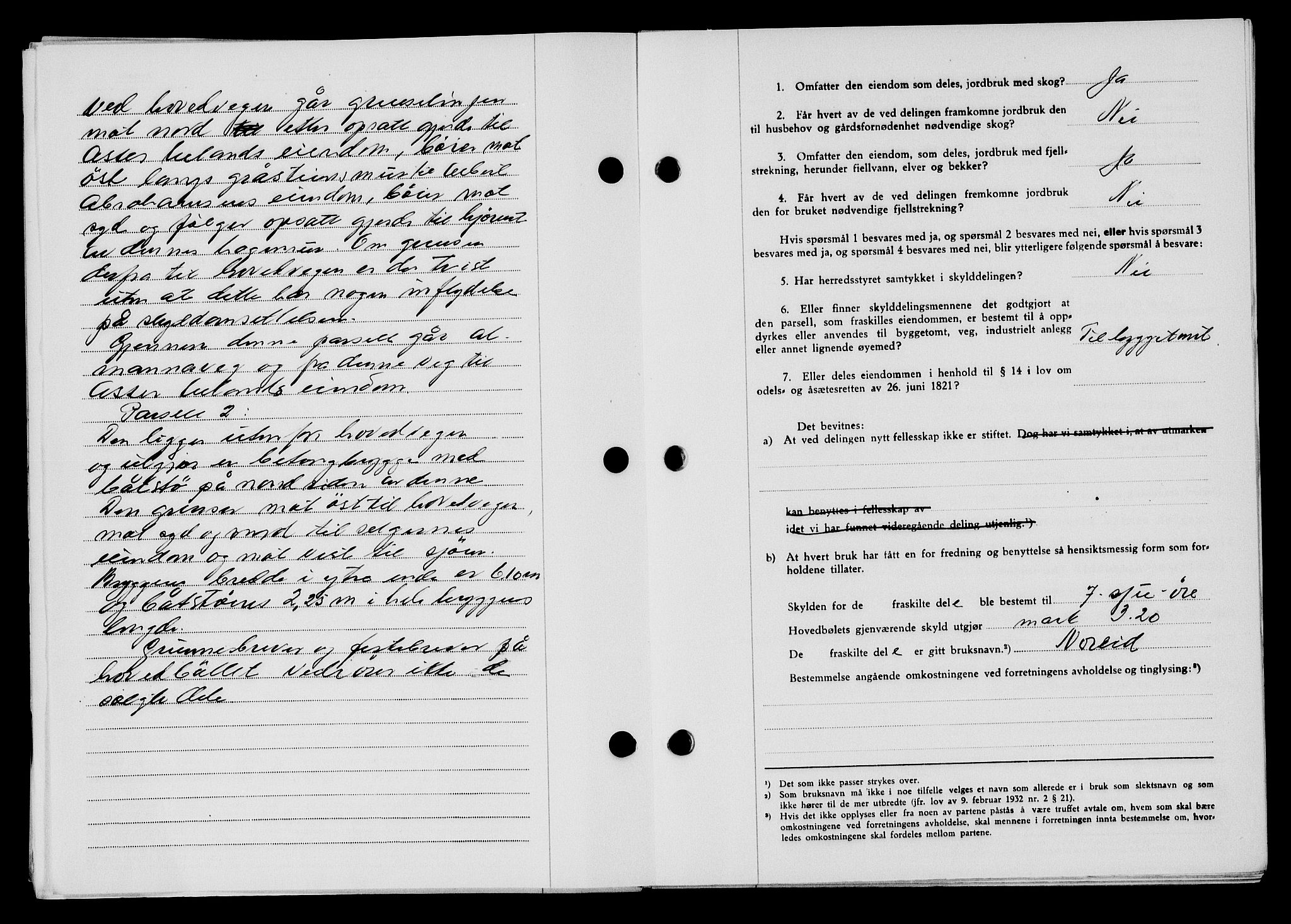 Flekkefjord sorenskriveri, SAK/1221-0001/G/Gb/Gba/L0064: Mortgage book no. A-12, 1948-1949, Diary no: : 583/1948