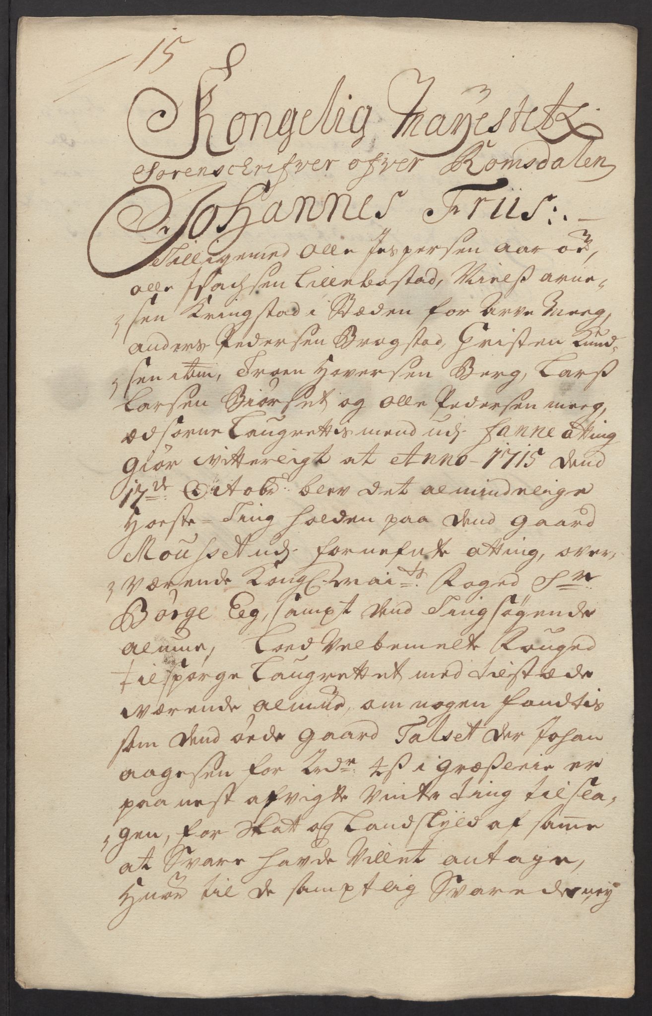 Rentekammeret inntil 1814, Reviderte regnskaper, Fogderegnskap, RA/EA-4092/R55/L3663: Fogderegnskap Romsdal, 1715-1716, p. 179