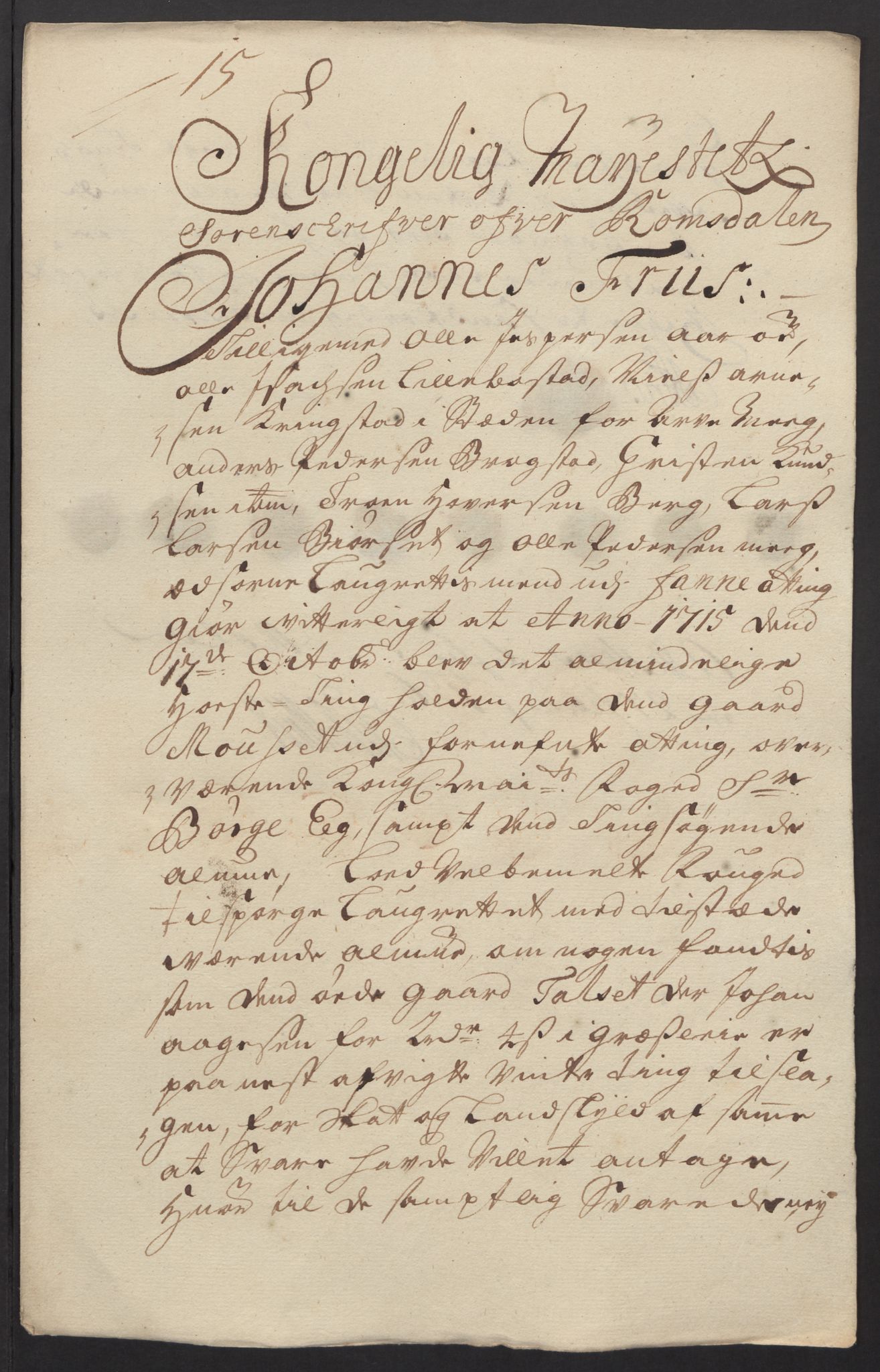 Rentekammeret inntil 1814, Reviderte regnskaper, Fogderegnskap, AV/RA-EA-4092/R55/L3663: Fogderegnskap Romsdal, 1715-1716, p. 179
