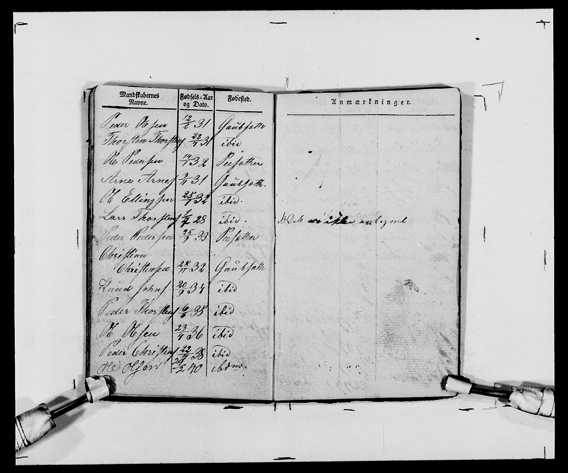 Generalitets- og kommissariatskollegiet, Det kongelige norske kommissariatskollegium, AV/RA-EA-5420/E/Eh/L0120: Tingvollske kompani, 1850-1870, p. 155