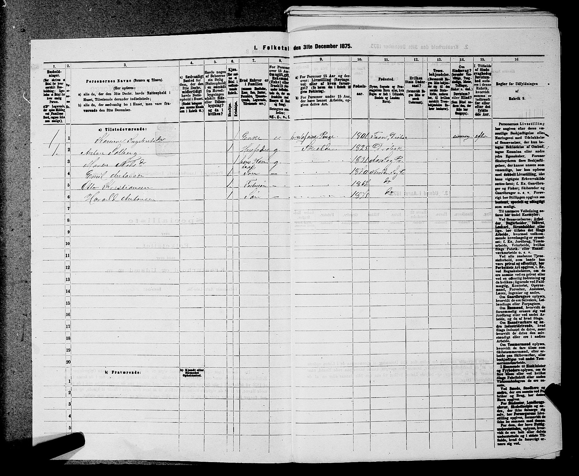 RA, 1875 census for 0215L Drøbak/Frogn, 1875, p. 475