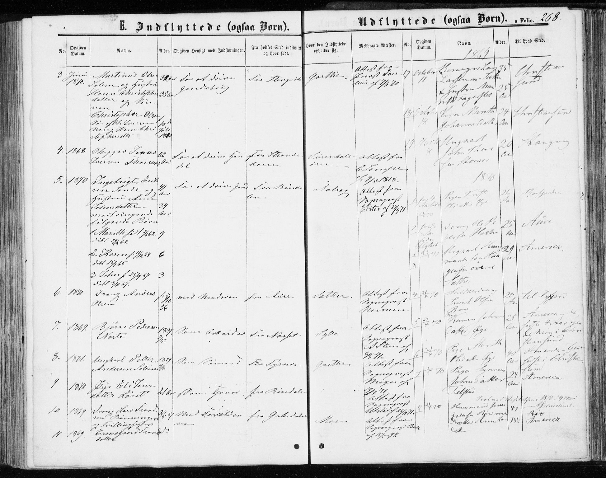 Ministerialprotokoller, klokkerbøker og fødselsregistre - Møre og Romsdal, AV/SAT-A-1454/595/L1045: Parish register (official) no. 595A07, 1863-1873, p. 268