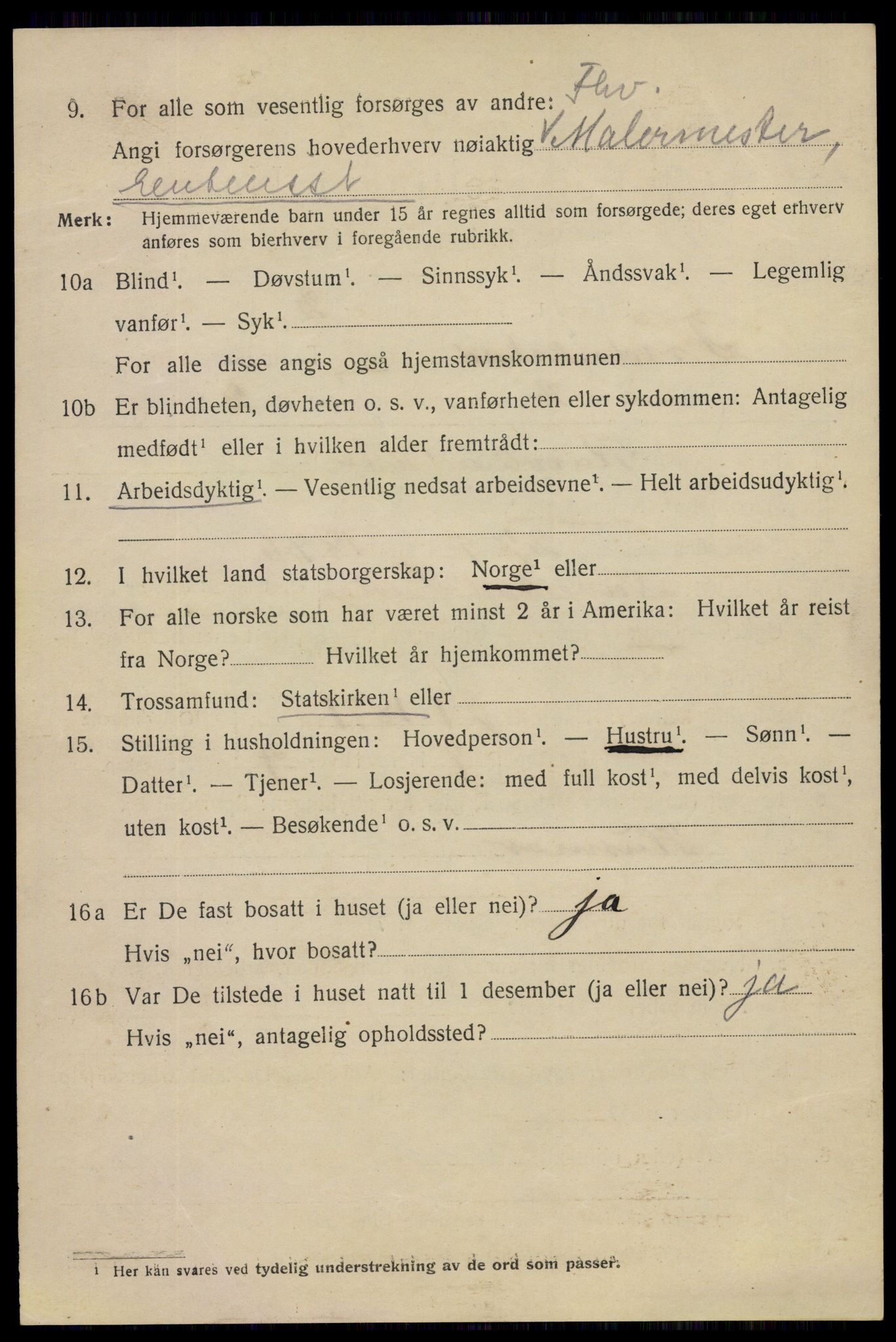 SAO, 1920 census for Fredrikstad, 1920, p. 11468