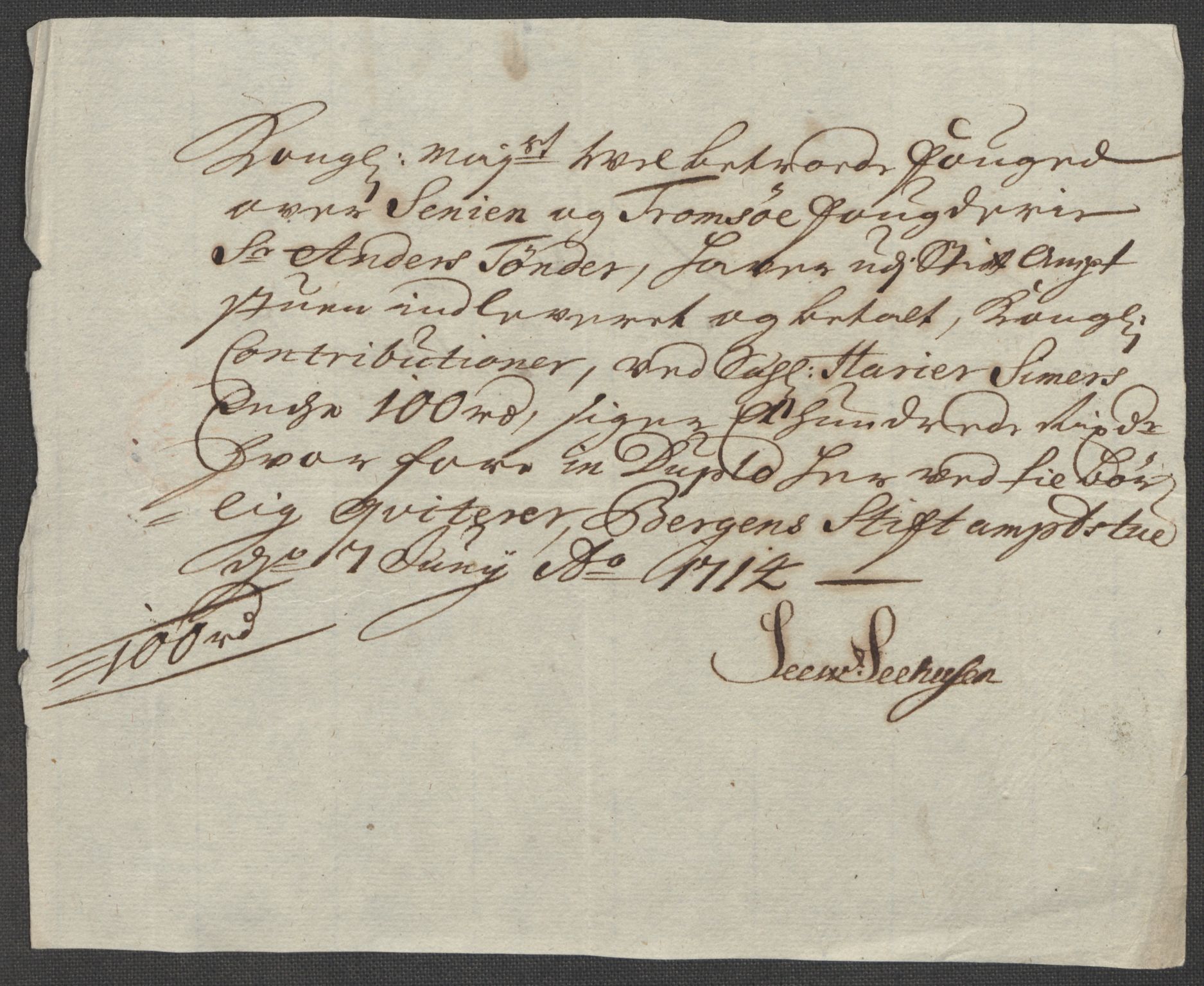 Rentekammeret inntil 1814, Reviderte regnskaper, Fogderegnskap, AV/RA-EA-4092/R68/L4759: Fogderegnskap Senja og Troms, 1713, p. 221