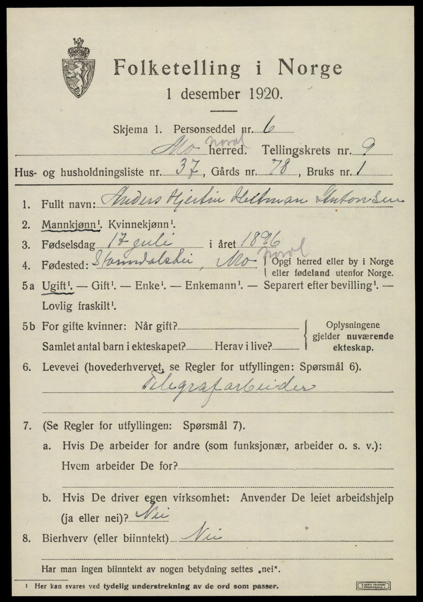 SAT, 1920 census for Mo, 1920, p. 9075