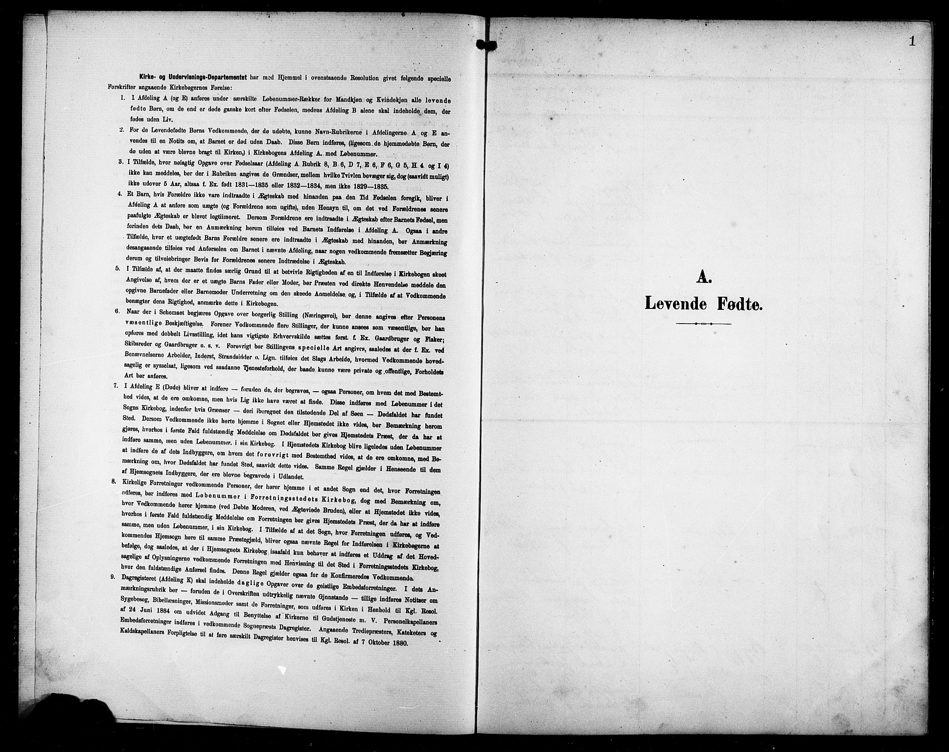 St. Johannes sokneprestkontor, SAST/A-101814/001/30/30BB/L0004: Parish register (copy) no. B 4, 1900-1907, p. 1