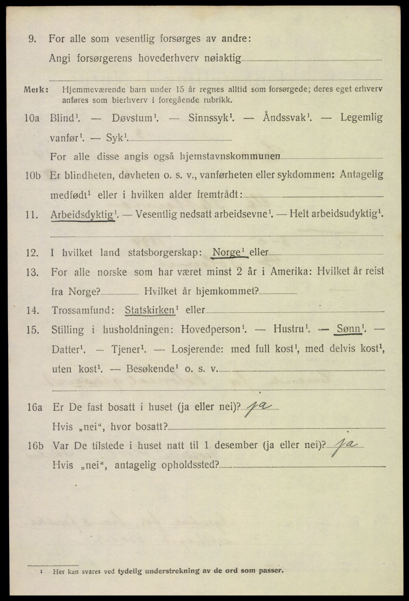 SAKO, 1920 census for Gjerpen, 1920, p. 15681