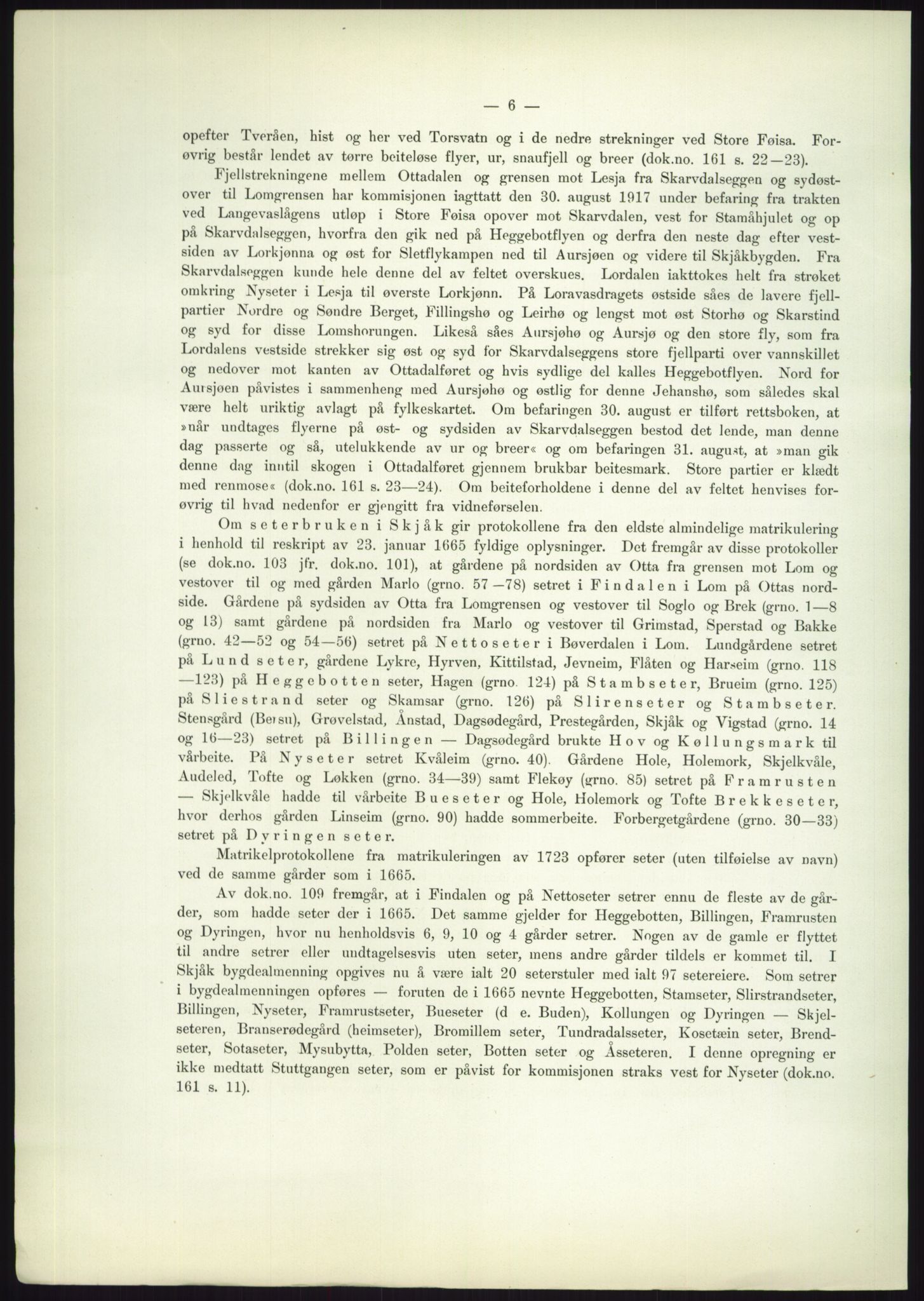 Høyfjellskommisjonen, AV/RA-S-1546/X/Xa/L0001: Nr. 1-33, 1909-1953, p. 2915