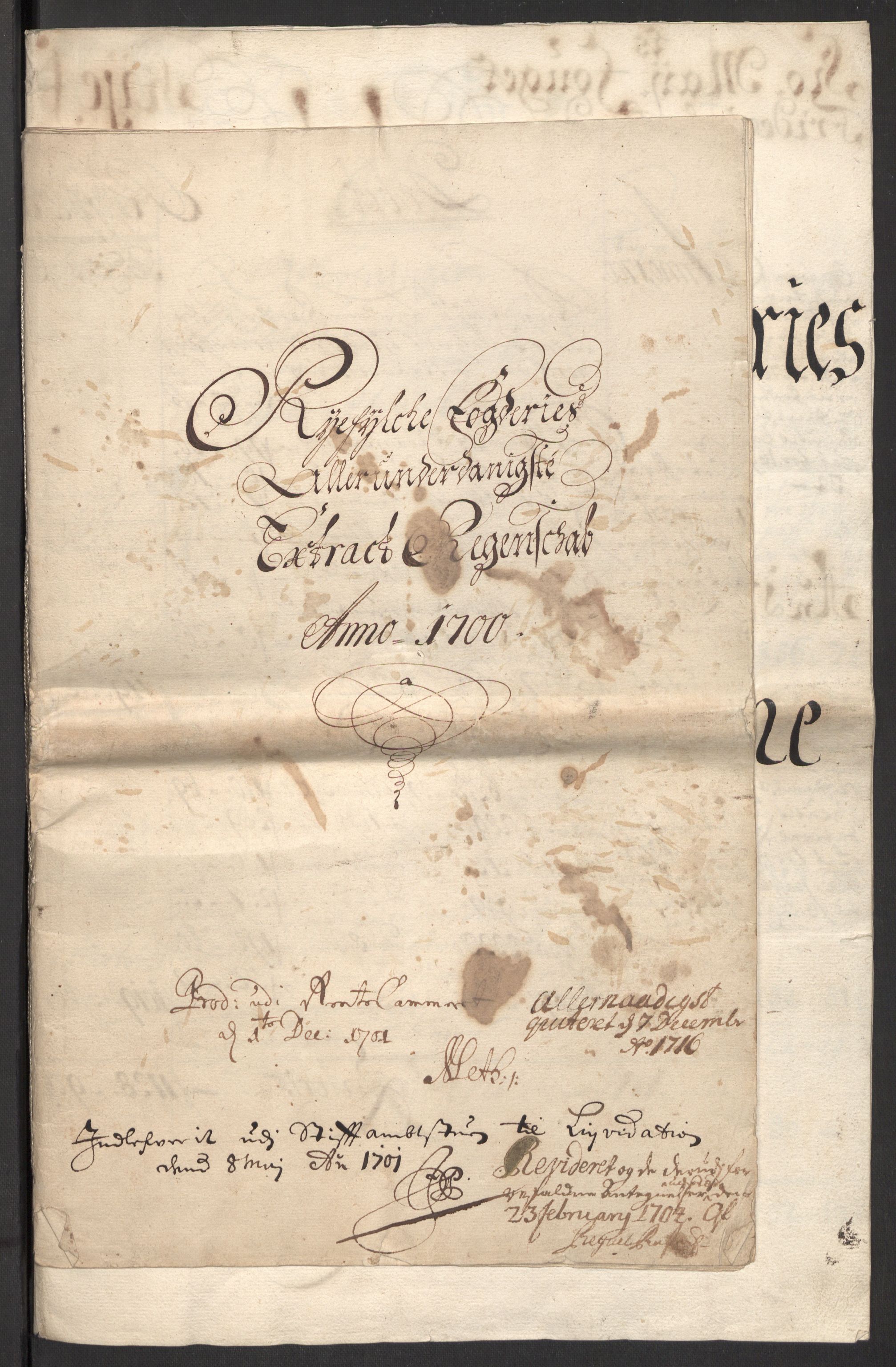 Rentekammeret inntil 1814, Reviderte regnskaper, Fogderegnskap, AV/RA-EA-4092/R47/L2858: Fogderegnskap Ryfylke, 1697-1700, p. 318