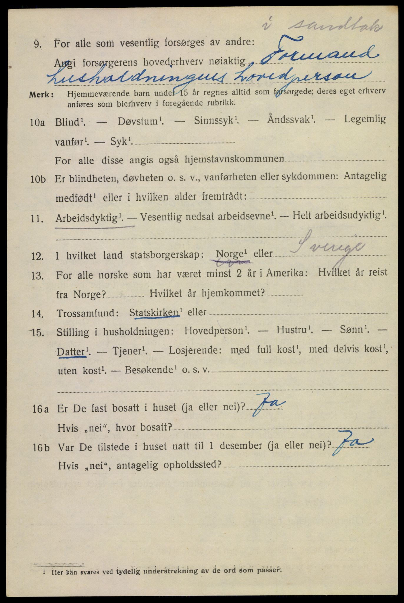 SAKO, 1920 census for Drammen, 1920, p. 49628