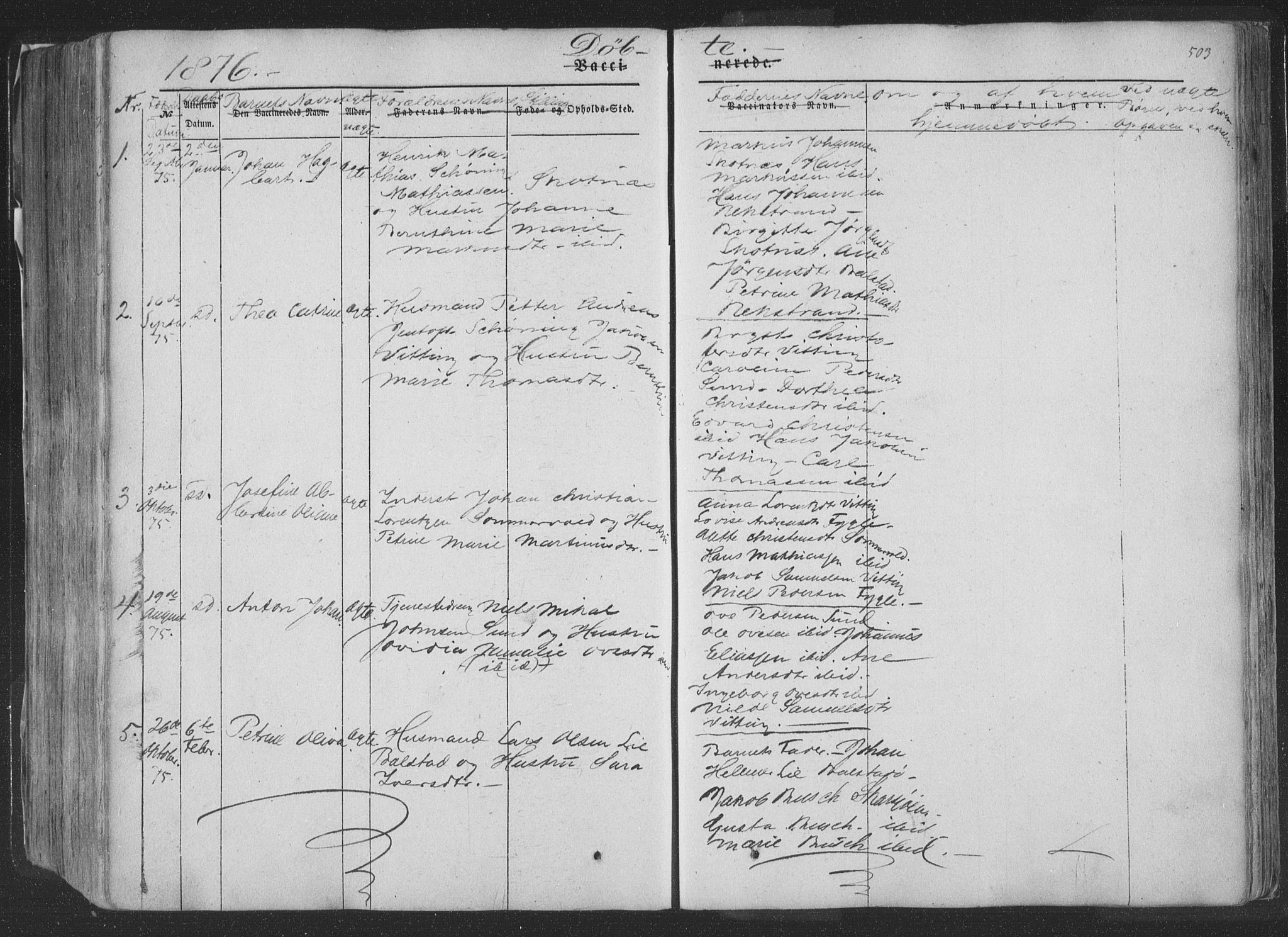 Ministerialprotokoller, klokkerbøker og fødselsregistre - Nordland, AV/SAT-A-1459/881/L1165: Parish register (copy) no. 881C02, 1854-1876, p. 503