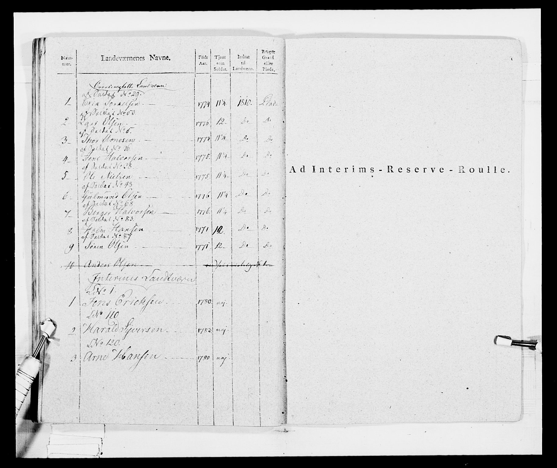 Generalitets- og kommissariatskollegiet, Det kongelige norske kommissariatskollegium, RA/EA-5420/E/Eh/L0034: Nordafjelske gevorbne infanteriregiment, 1810, p. 47