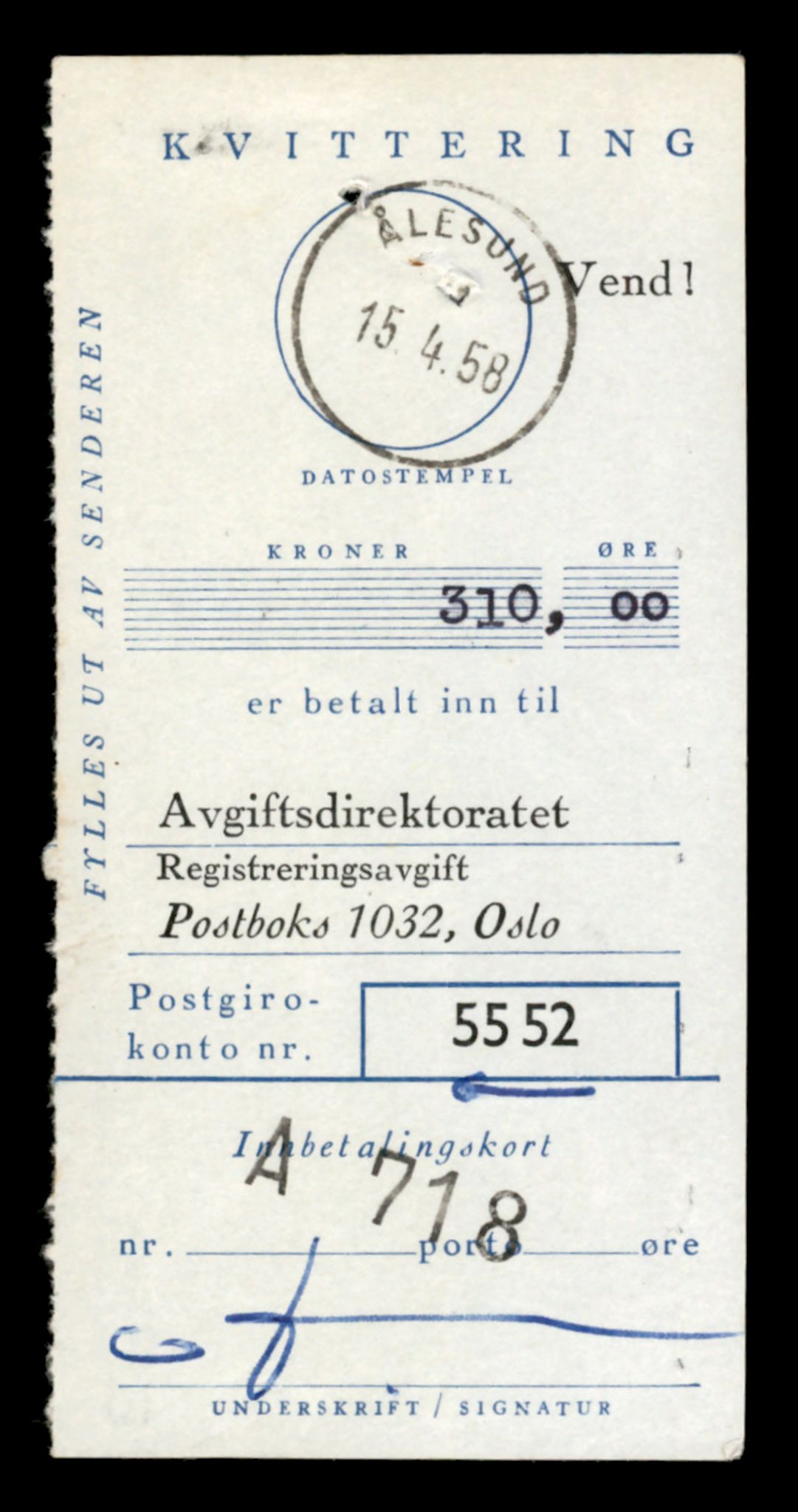 Møre og Romsdal vegkontor - Ålesund trafikkstasjon, AV/SAT-A-4099/F/Fe/L0049: Registreringskort for kjøretøy T 14864 - T 18613, 1927-1998, p. 2215