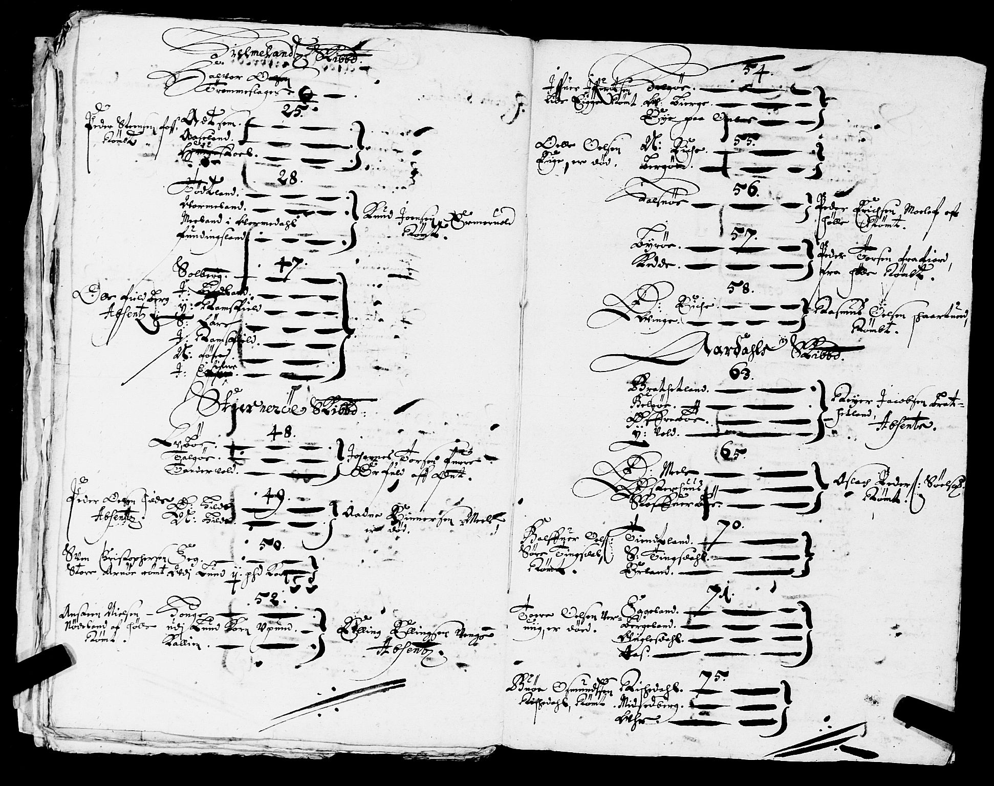 Fylkesmannen i Rogaland, AV/SAST-A-101928/99/3/325/325CA/L0003: MILITÆRE MANNTALL/LEGDSRULLER: RYFYLKE, JÆREN OG DALANE FOGDERI, 1671-1680, p. 238