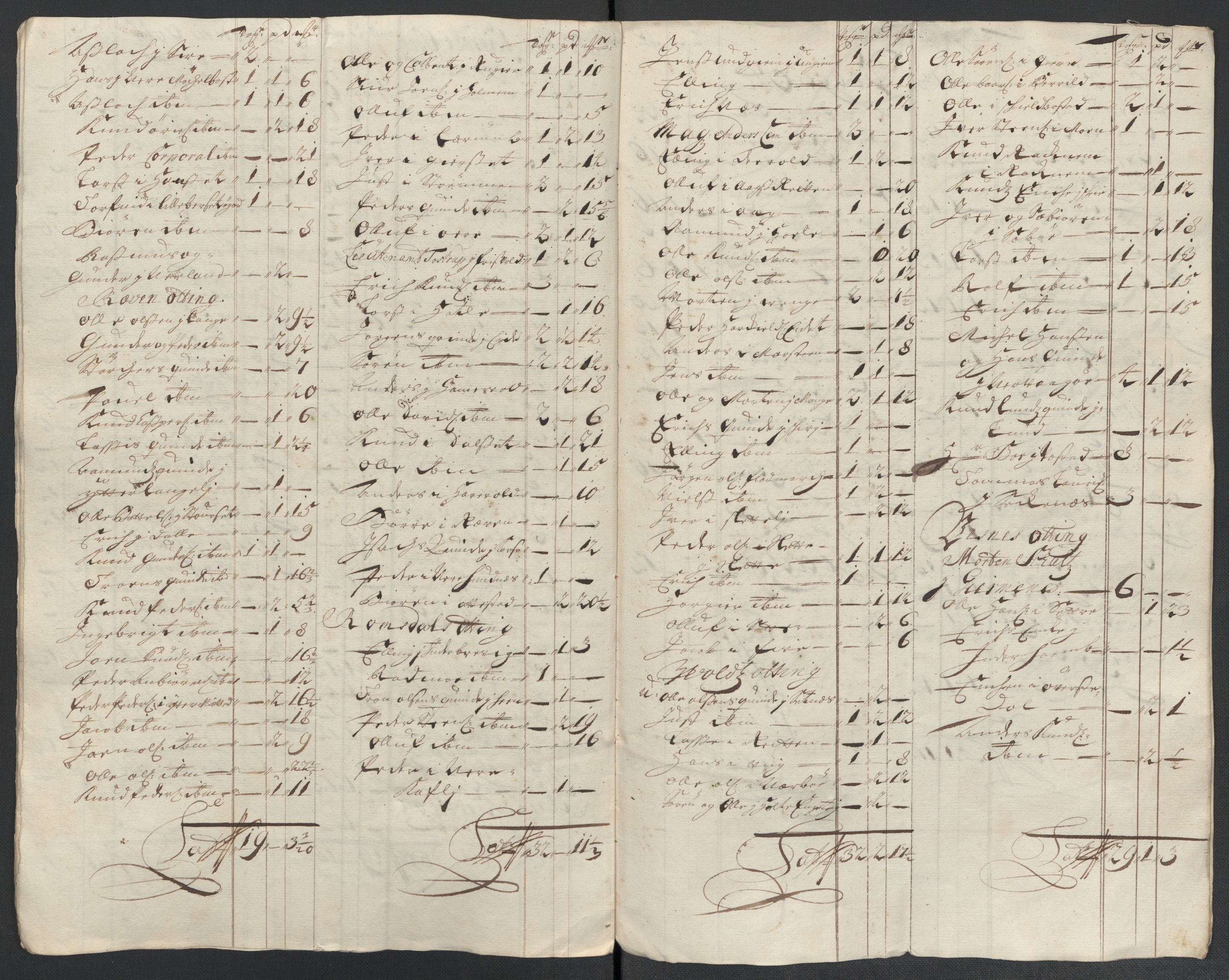 Rentekammeret inntil 1814, Reviderte regnskaper, Fogderegnskap, RA/EA-4092/R55/L3656: Fogderegnskap Romsdal, 1703-1705, p. 498