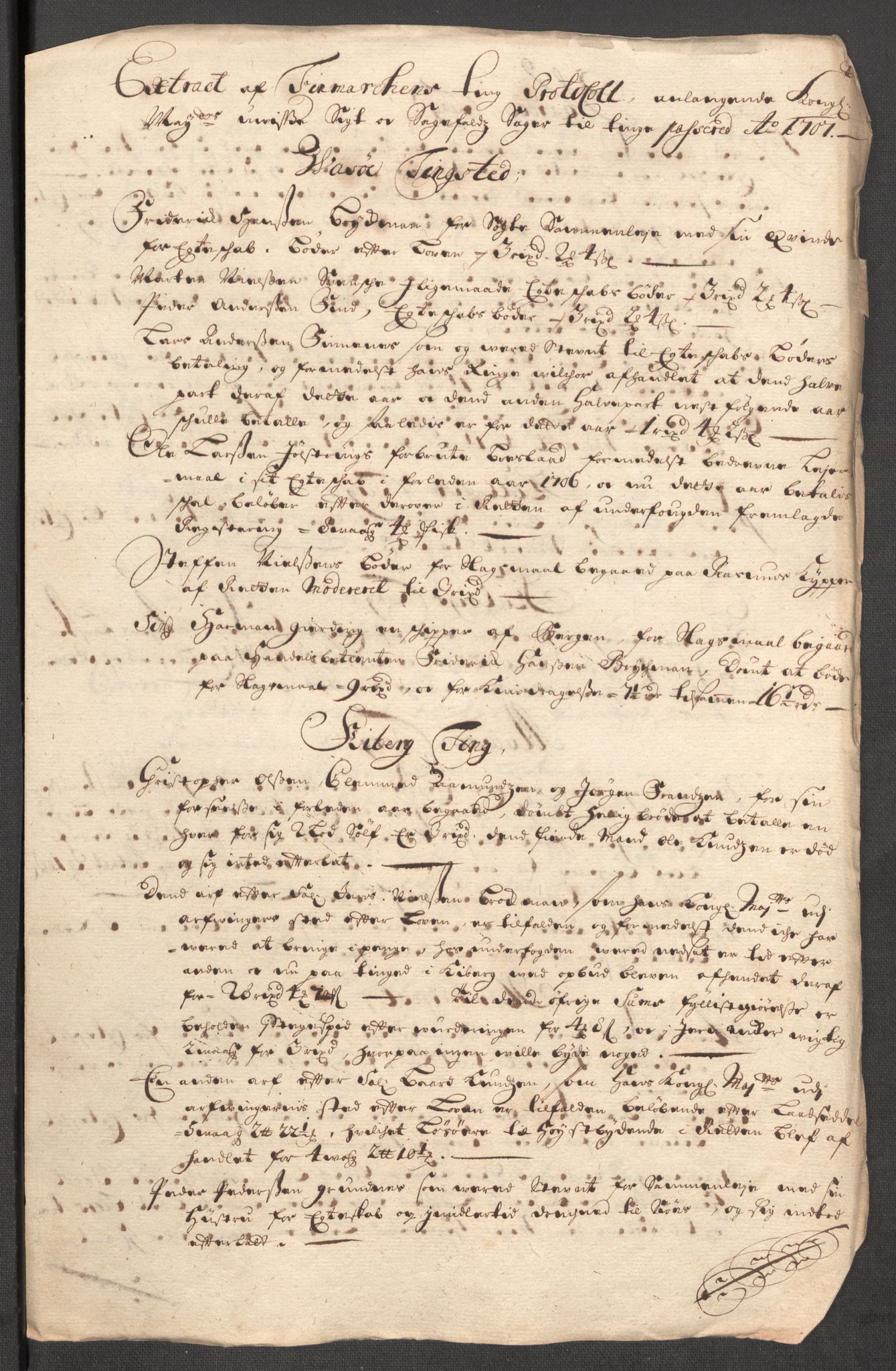 Rentekammeret inntil 1814, Reviderte regnskaper, Fogderegnskap, AV/RA-EA-4092/R69/L4854: Fogderegnskap Finnmark/Vardøhus, 1707-1708, p. 79