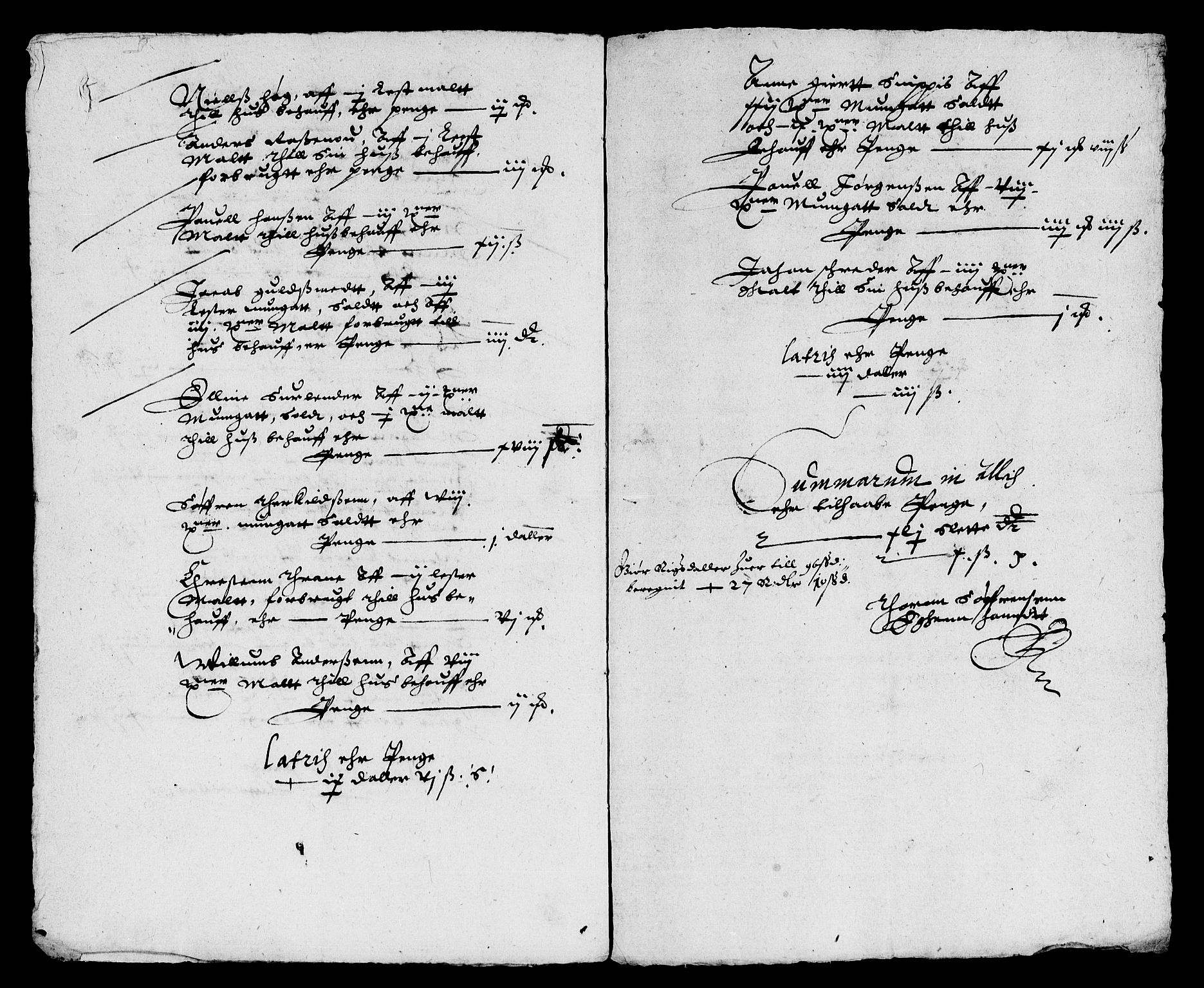 Rentekammeret inntil 1814, Reviderte regnskaper, Lensregnskaper, AV/RA-EA-5023/R/Rb/Rba/L0086: Akershus len, 1627-1629