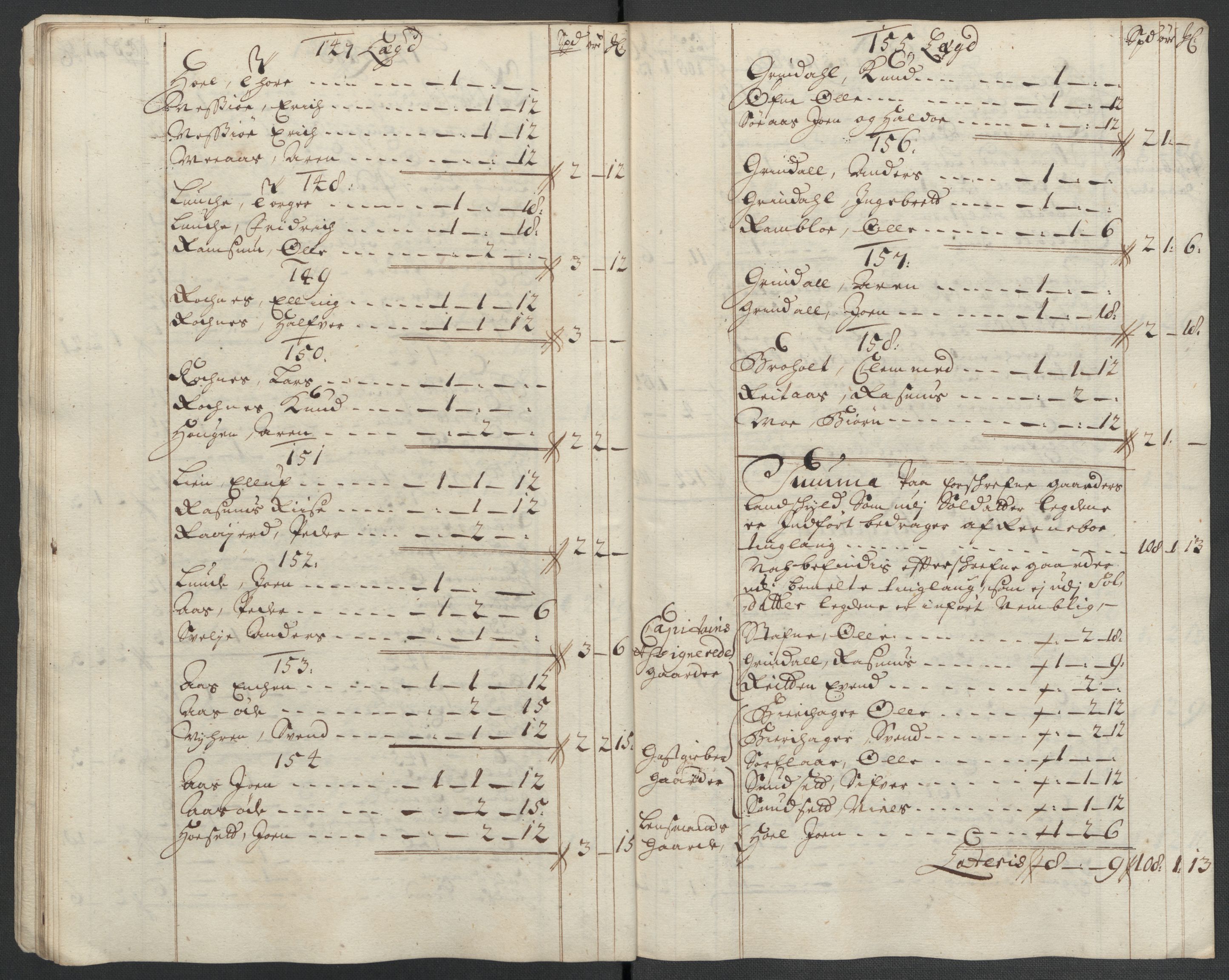 Rentekammeret inntil 1814, Reviderte regnskaper, Fogderegnskap, AV/RA-EA-4092/R60/L3960: Fogderegnskap Orkdal og Gauldal, 1710, p. 103