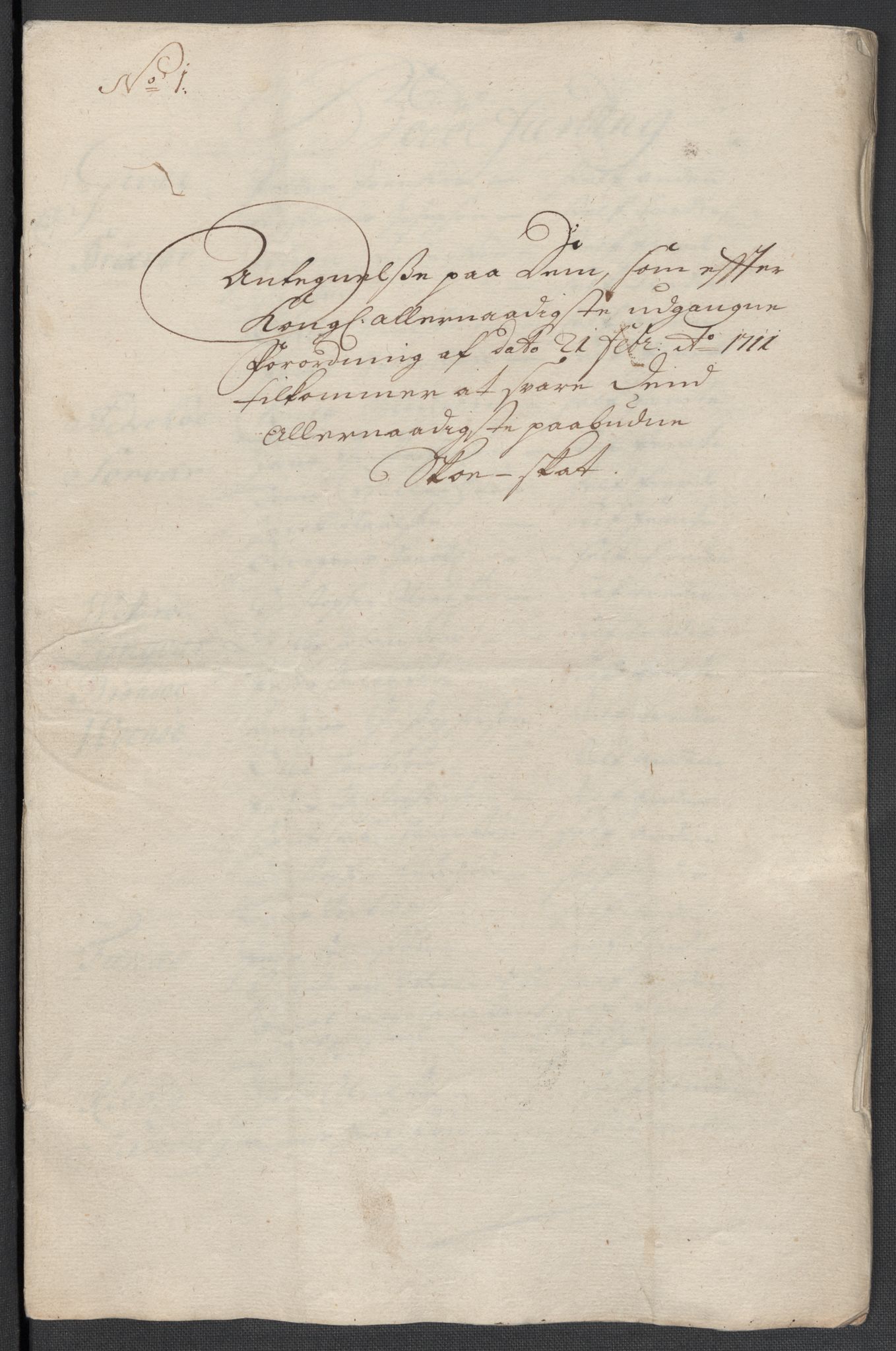 Rentekammeret inntil 1814, Reviderte regnskaper, Fogderegnskap, AV/RA-EA-4092/R66/L4582: Fogderegnskap Salten, 1711-1712, p. 229