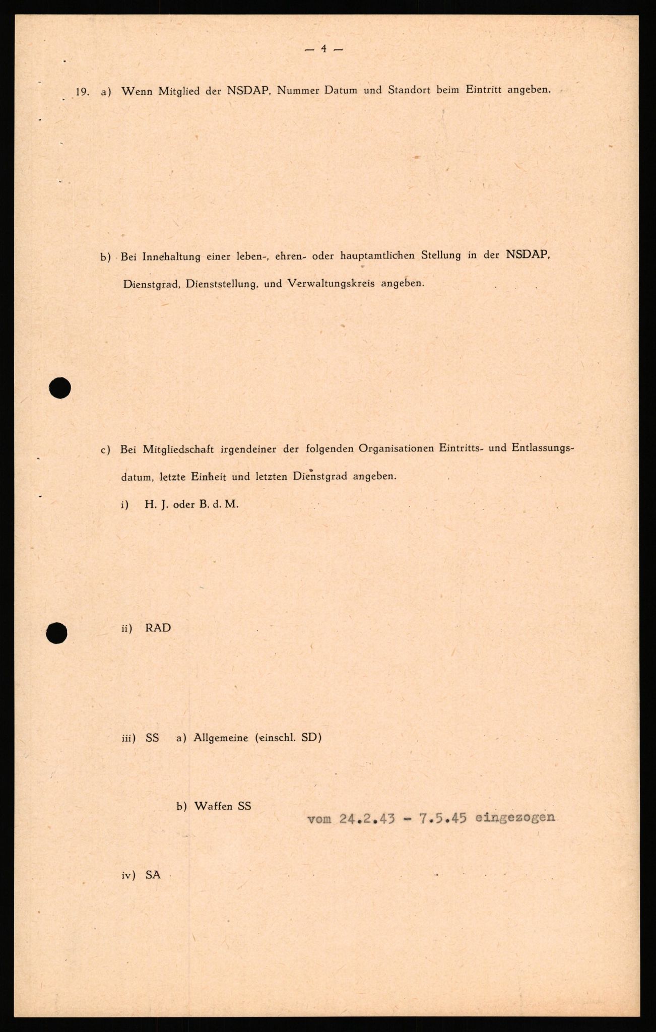 Forsvaret, Forsvarets overkommando II, AV/RA-RAFA-3915/D/Db/L0041: CI Questionaires.  Diverse nasjonaliteter., 1945-1946, p. 334