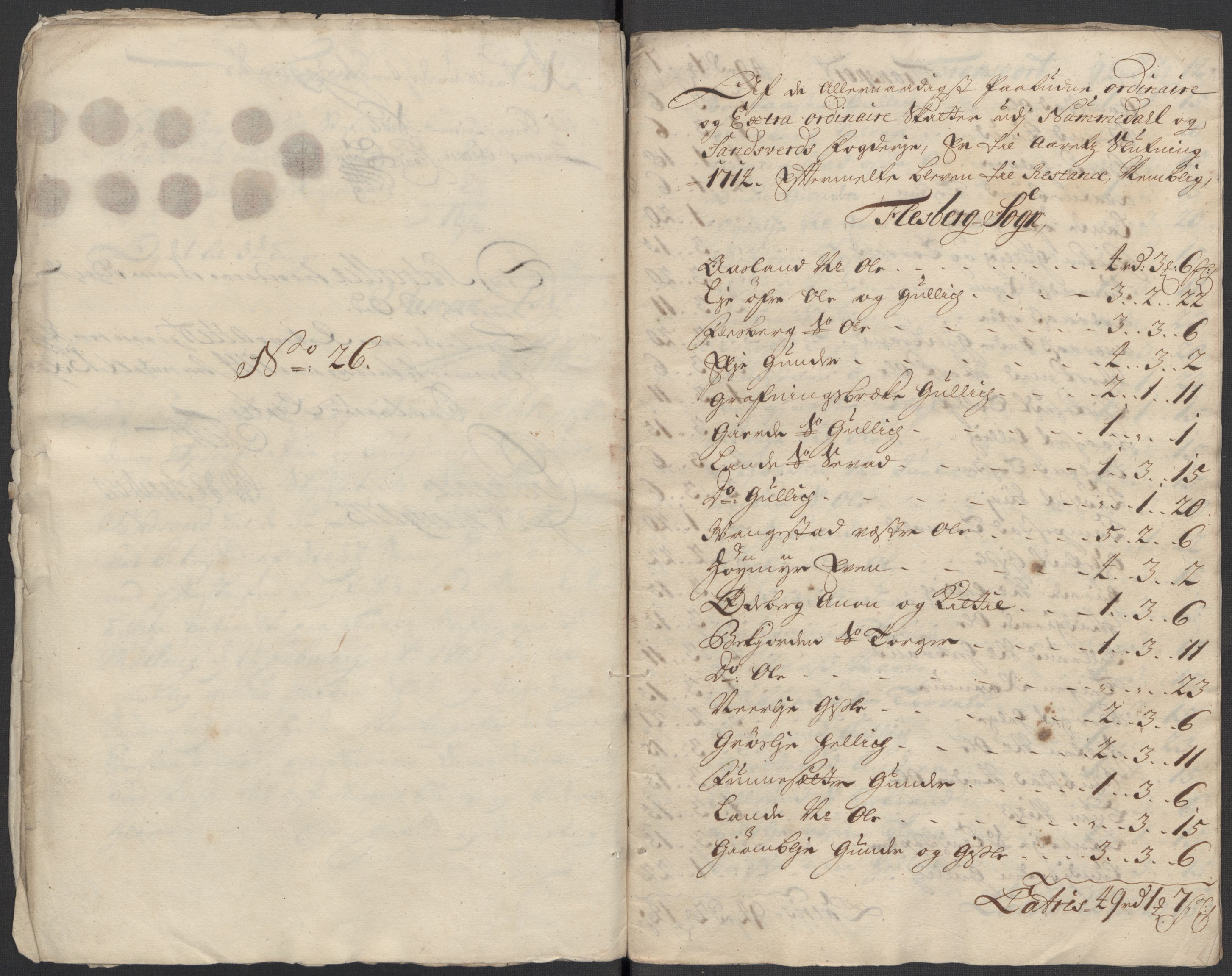 Rentekammeret inntil 1814, Reviderte regnskaper, Fogderegnskap, AV/RA-EA-4092/R24/L1589: Fogderegnskap Numedal og Sandsvær, 1714, p. 14