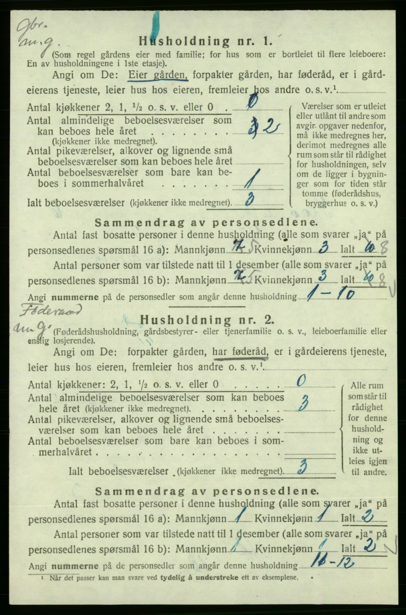 SAB, 1920 census for Skånevik, 1920, p. 899