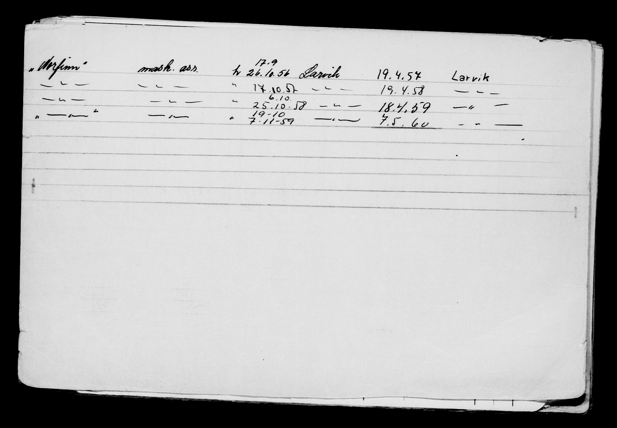 Direktoratet for sjømenn, RA/S-3545/G/Gb/L0111: Hovedkort, 1913, p. 444