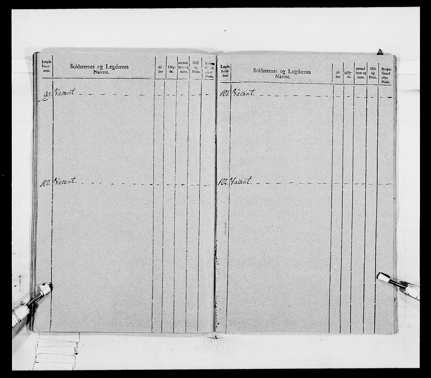 Generalitets- og kommissariatskollegiet, Det kongelige norske kommissariatskollegium, AV/RA-EA-5420/E/Eh/L0080: 2. Trondheimske nasjonale infanteriregiment, 1792-1800, p. 495