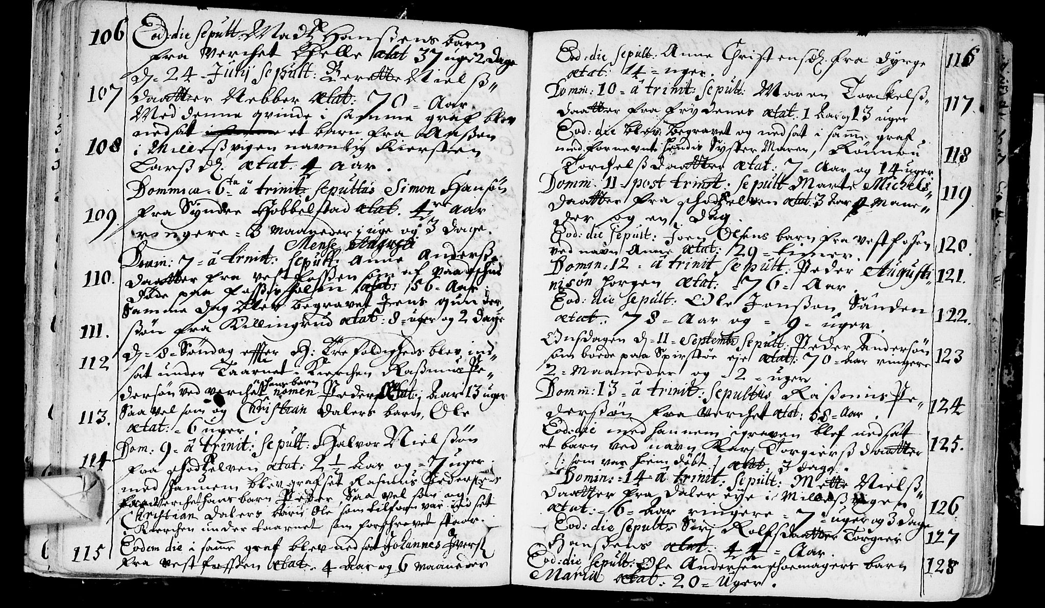 Eiker kirkebøker, AV/SAKO-A-4/F/Fa/L0006: Parish register (official) no. I 6 /1, 1705-1733