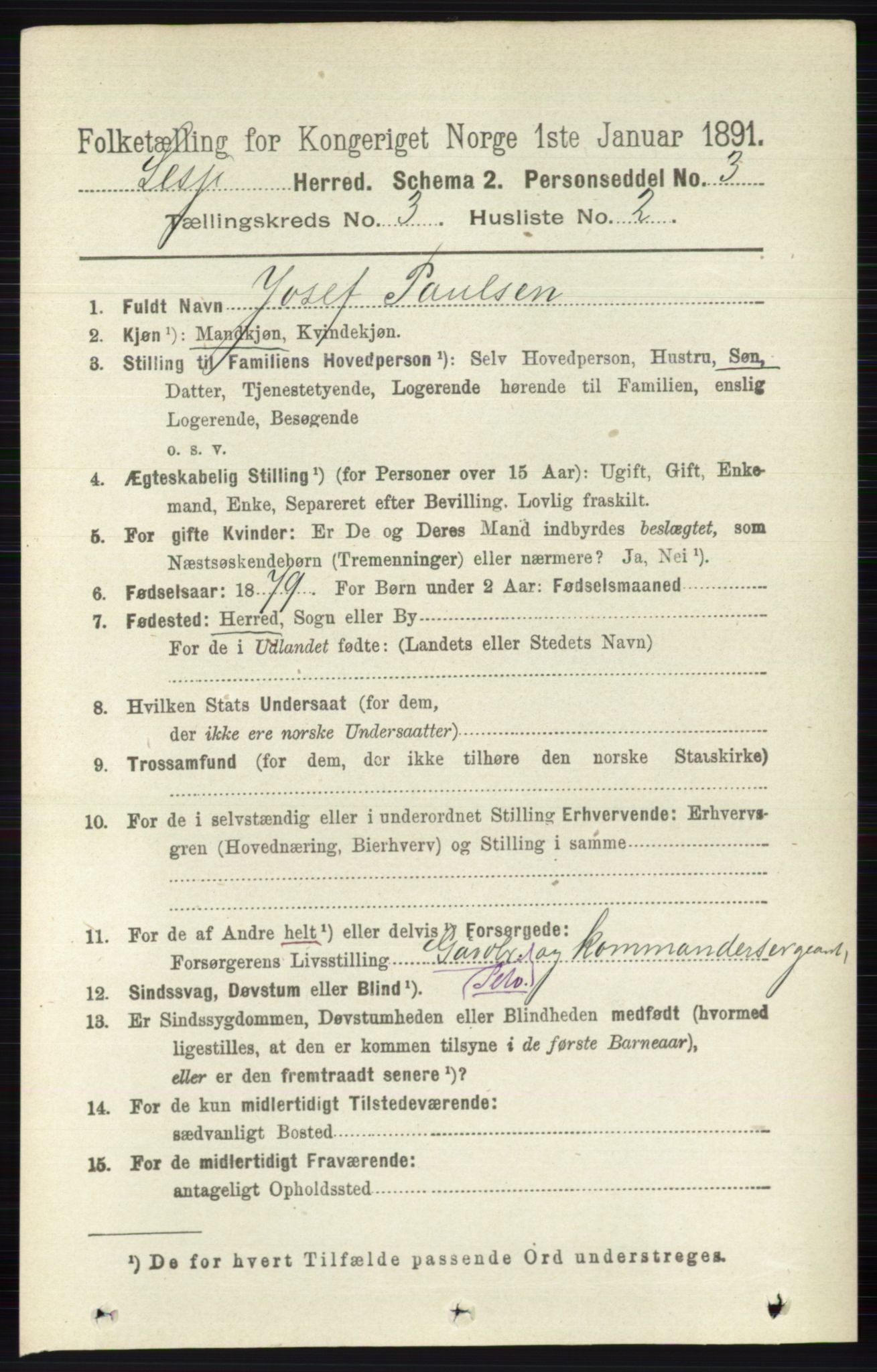 RA, 1891 census for 0512 Lesja, 1891, p. 637