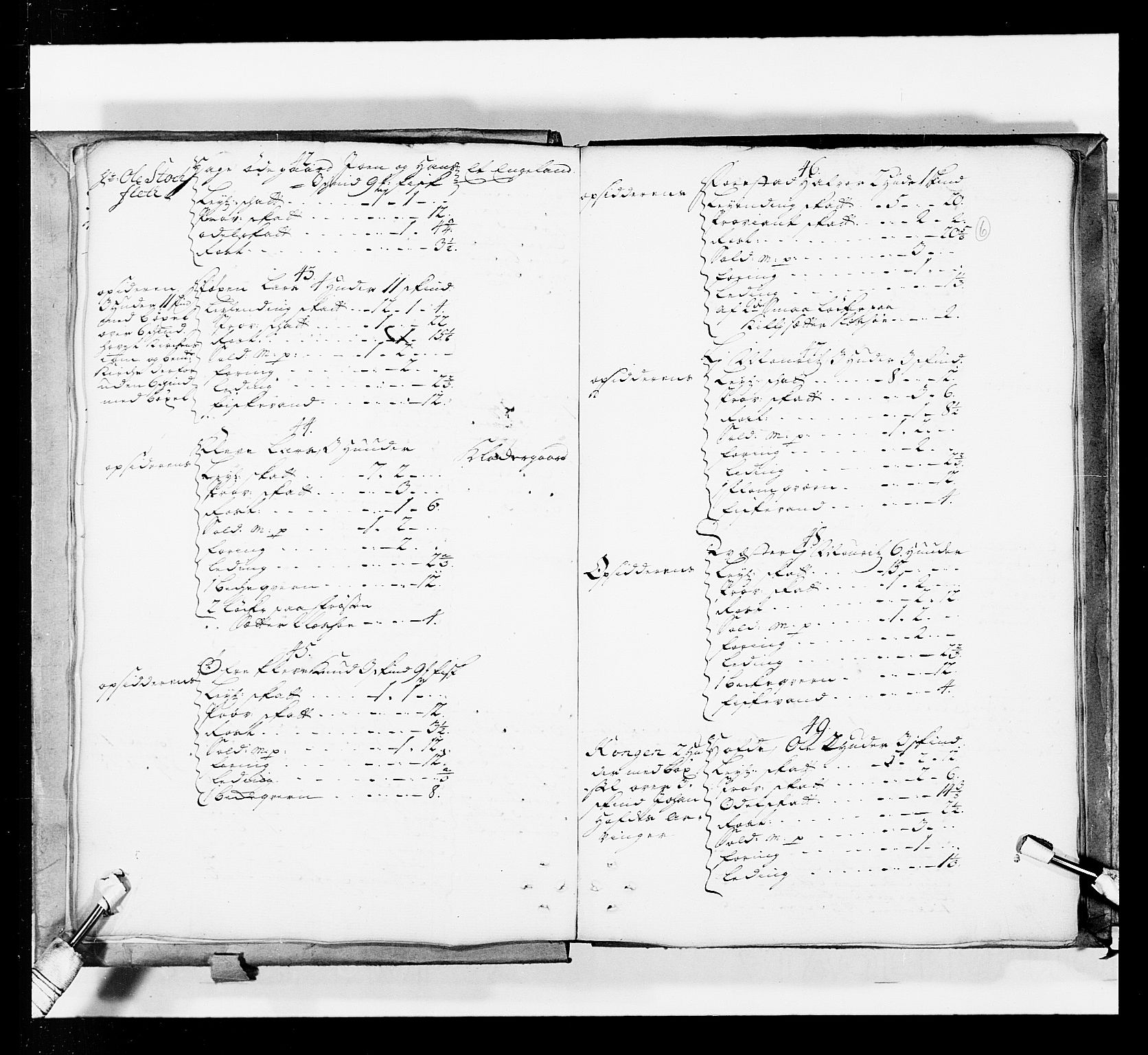 Stattholderembetet 1572-1771, AV/RA-EA-2870/Ek/L0036/0001: Jordebøker 1662-1720: / Matrikkel for Gudbrandsdal, 1719, p. 5b-6a