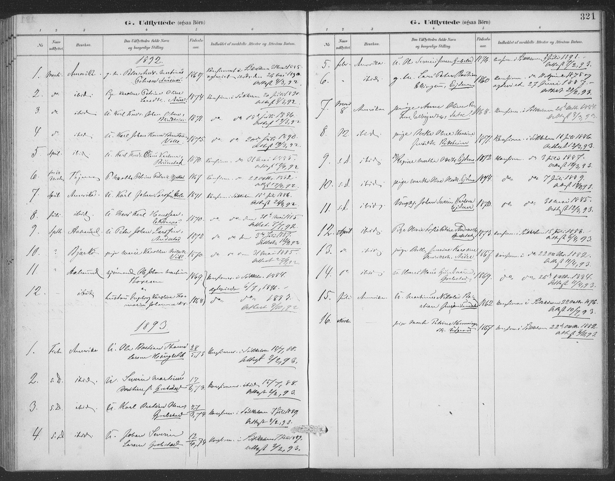 Ministerialprotokoller, klokkerbøker og fødselsregistre - Møre og Romsdal, SAT/A-1454/523/L0335: Parish register (official) no. 523A02, 1891-1911, p. 321