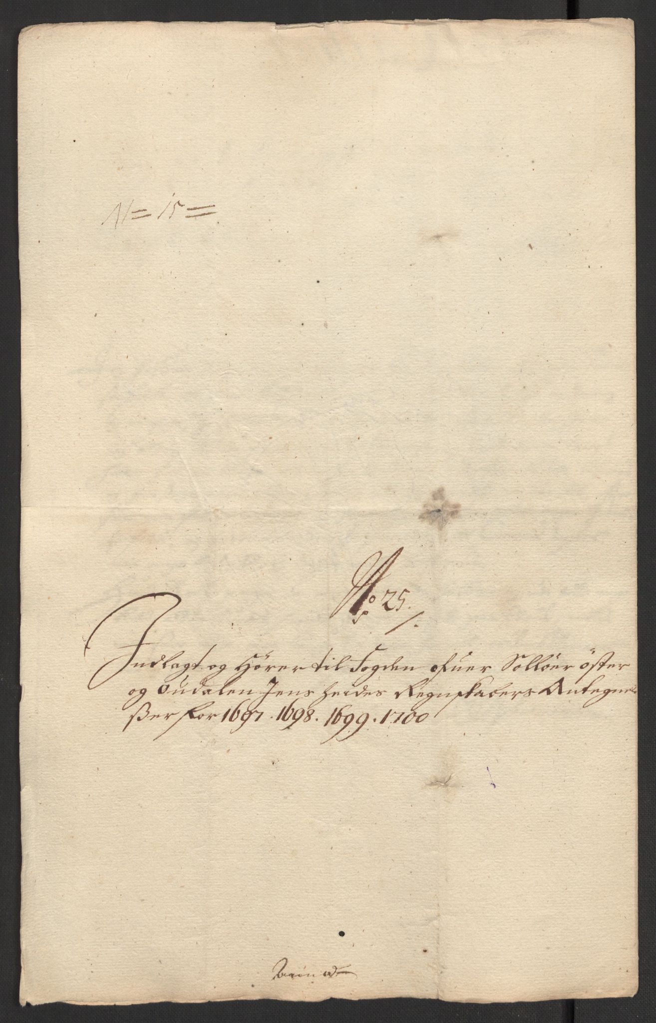 Rentekammeret inntil 1814, Reviderte regnskaper, Fogderegnskap, AV/RA-EA-4092/R13/L0838: Fogderegnskap Solør, Odal og Østerdal, 1700, p. 432