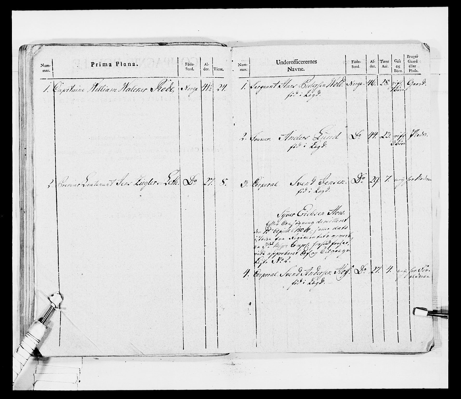 Generalitets- og kommissariatskollegiet, Det kongelige norske kommissariatskollegium, AV/RA-EA-5420/E/Eh/L0030a: Sønnafjelske gevorbne infanteriregiment, 1807, p. 254