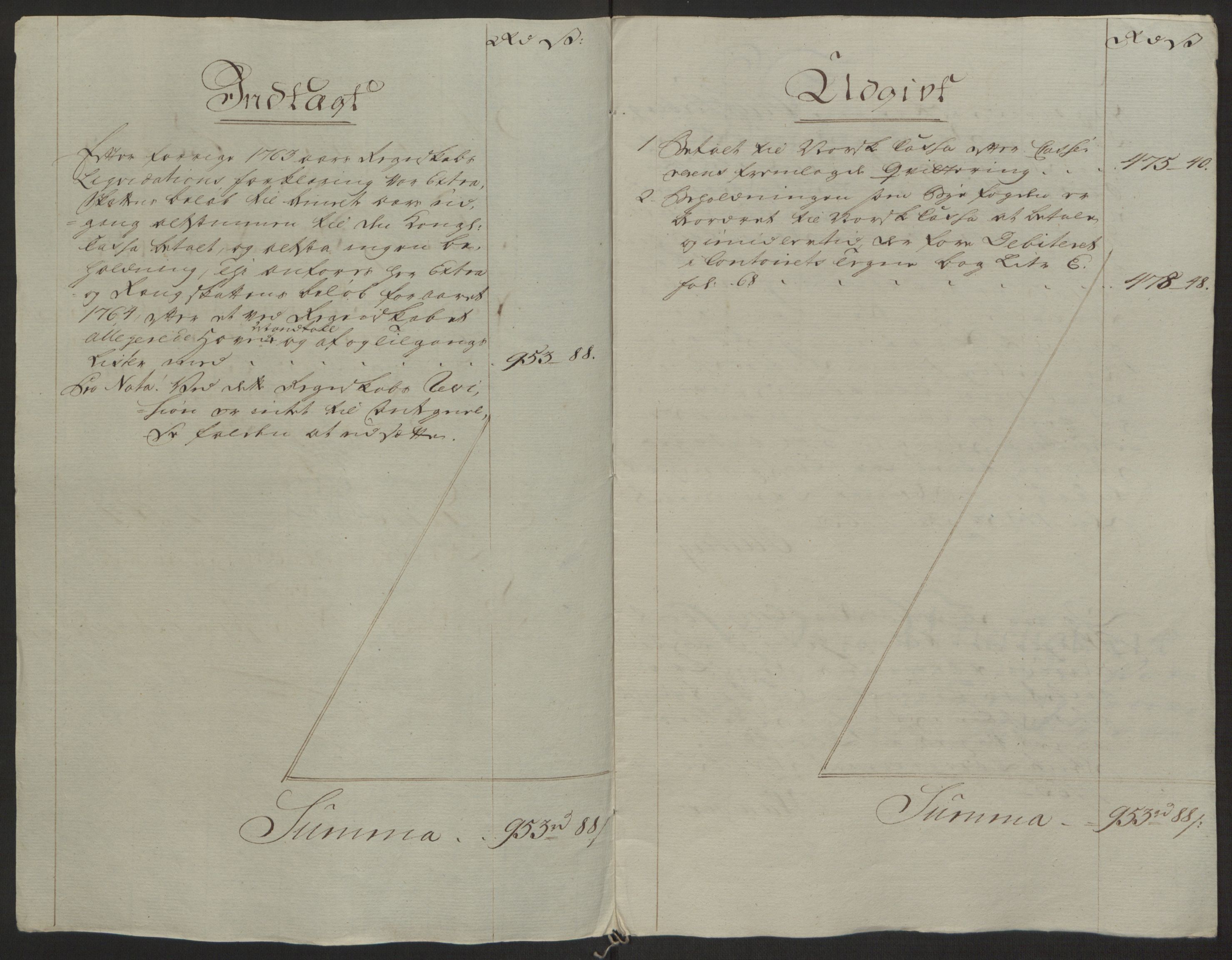 Rentekammeret inntil 1814, Reviderte regnskaper, Byregnskaper, AV/RA-EA-4066/R/Rh/L0162/0001: [H4] Kontribusjonsregnskap / Ekstraskatt, Tønsberg, 1762-1772, p. 125