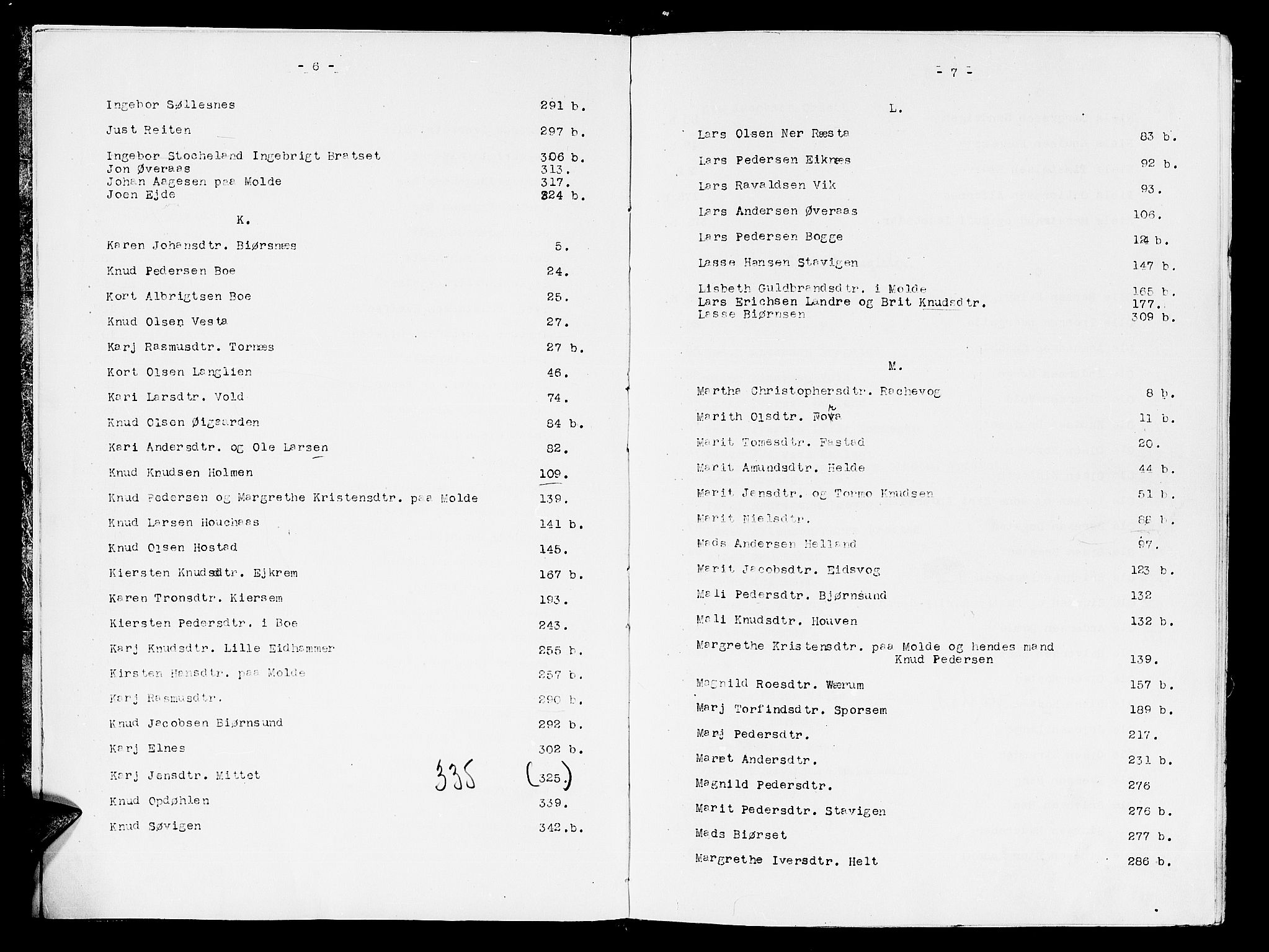Romsdal sorenskriveri, AV/SAT-A-4149/1/3/3A/L0006: Skifteprotokoll, 1718-1730, p. 6-7