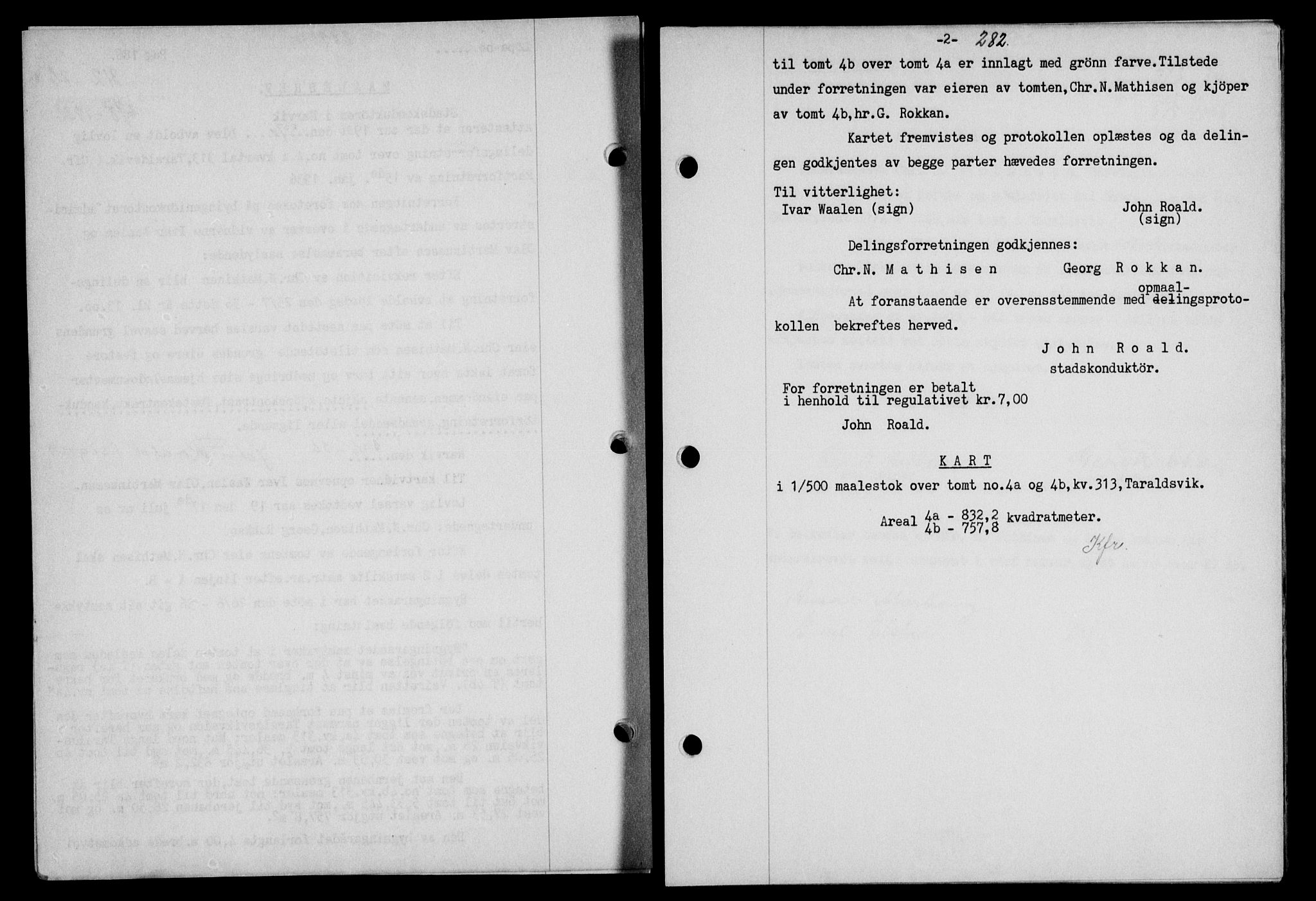 Narvik sorenskriveri, SAT/A-0002/1/2/2C/2Ca/L0011: Mortgage book no. 14, 1935-1937, Deed date: 05.08.1936