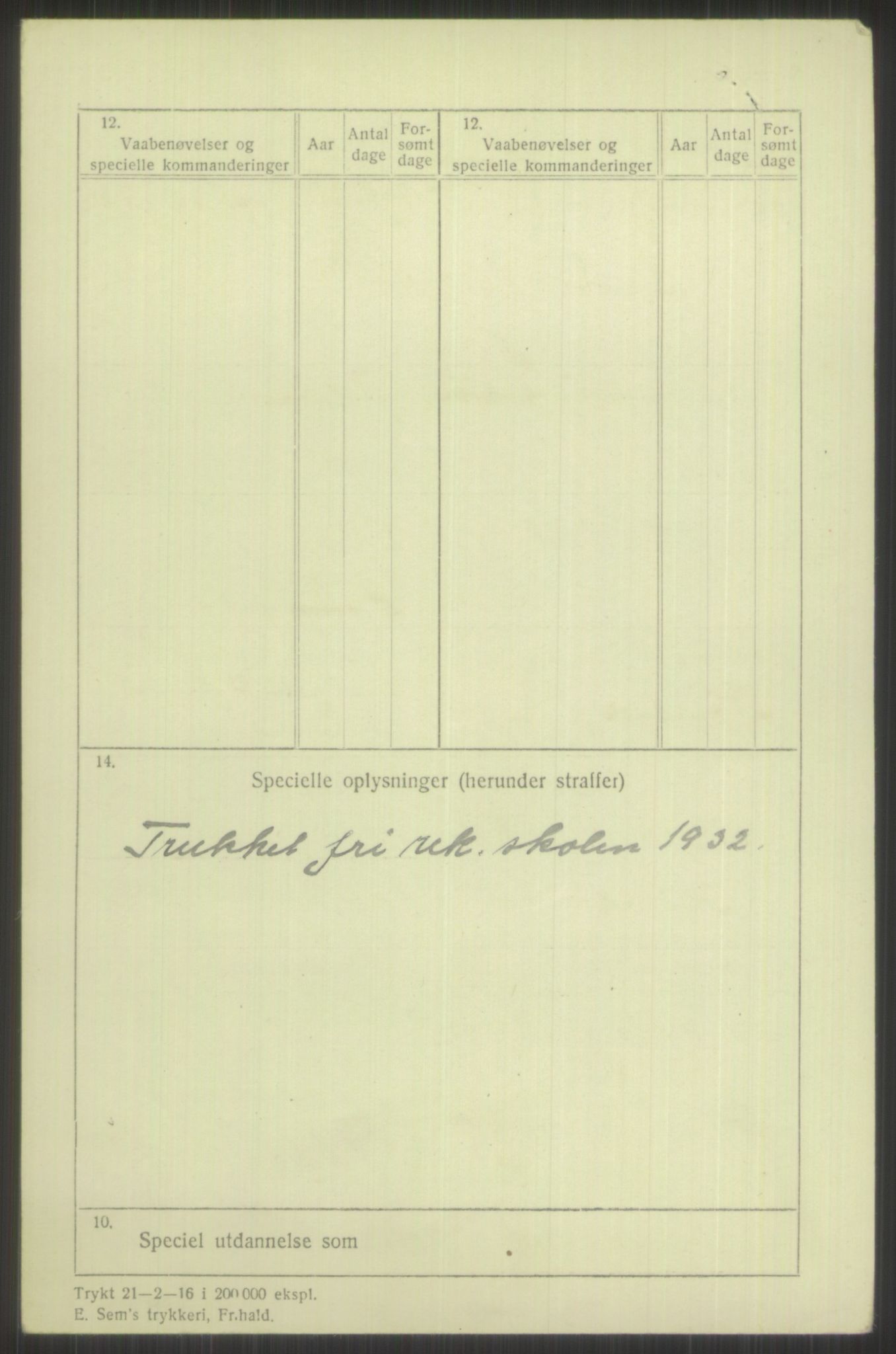 Forsvaret, Troms infanteriregiment nr. 16, AV/RA-RAFA-3146/P/Pa/L0016: Rulleblad for regimentets menige mannskaper, årsklasse 1932, 1932, p. 1338