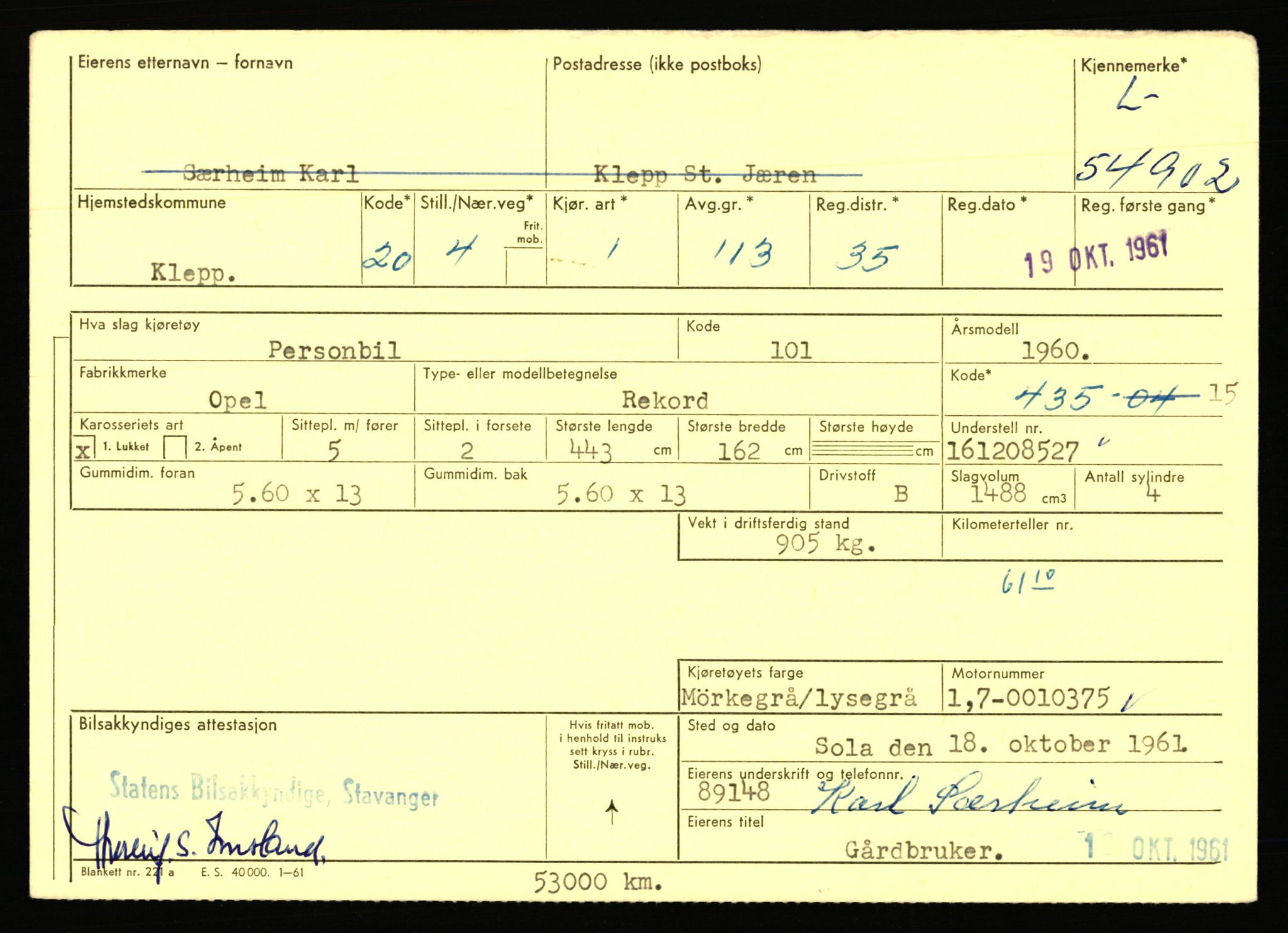 Stavanger trafikkstasjon, AV/SAST-A-101942/0/F/L0054: L-54200 - L-55699, 1930-1971, p. 1443