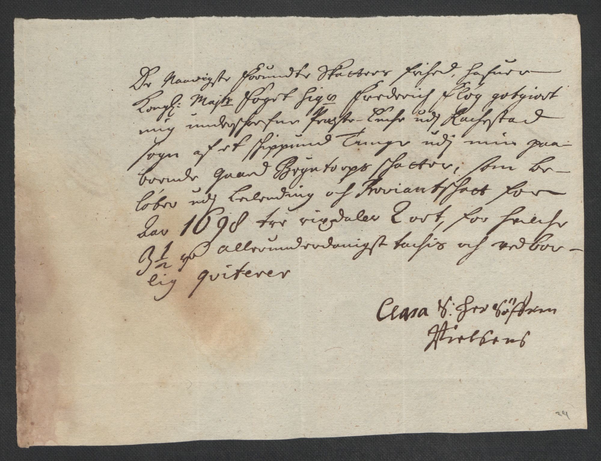 Rentekammeret inntil 1814, Reviderte regnskaper, Fogderegnskap, AV/RA-EA-4092/R07/L0289: Fogderegnskap Rakkestad, Heggen og Frøland, 1699, p. 419