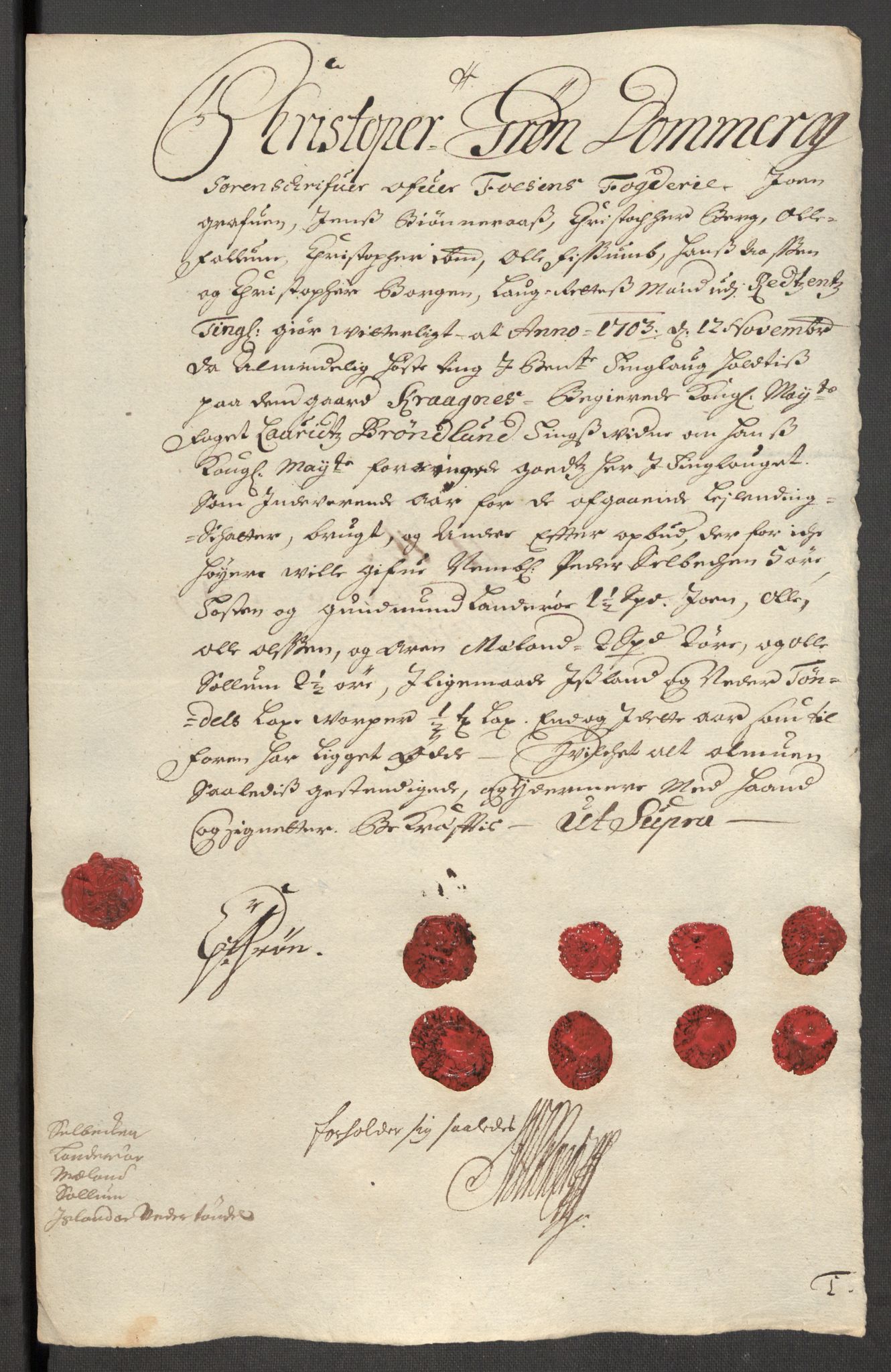 Rentekammeret inntil 1814, Reviderte regnskaper, Fogderegnskap, AV/RA-EA-4092/R57/L3855: Fogderegnskap Fosen, 1702-1703, p. 348