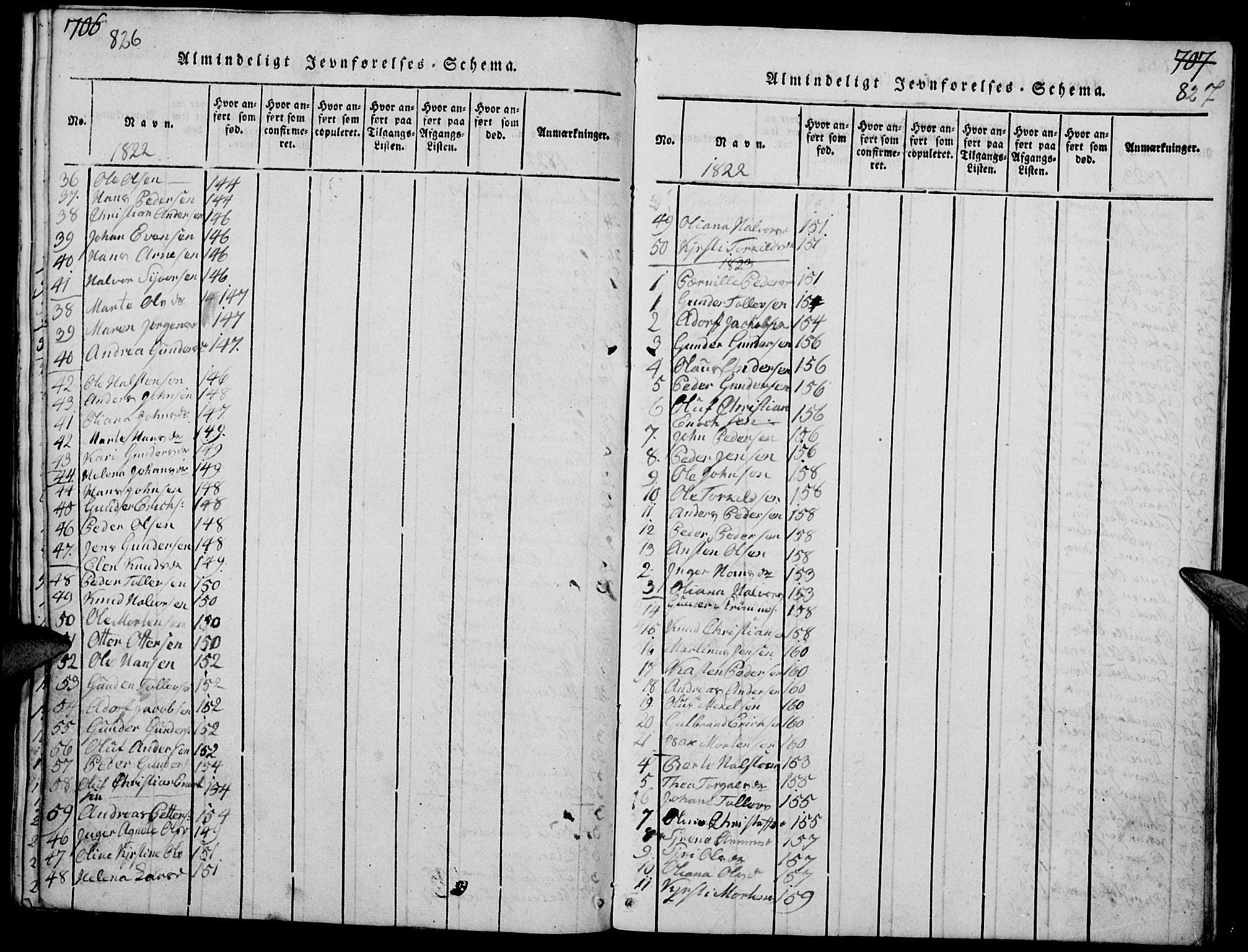 Elverum prestekontor, AV/SAH-PREST-044/H/Ha/Haa/L0007: Parish register (official) no. 7, 1815-1830, p. 826-827