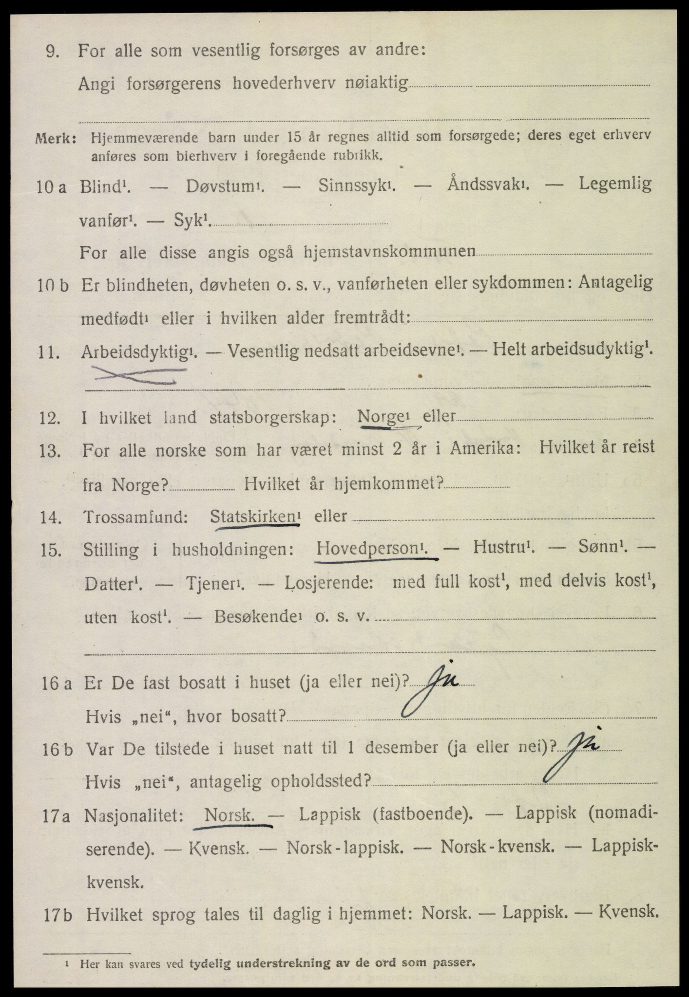 SAT, 1920 census for Frol, 1920, p. 2270