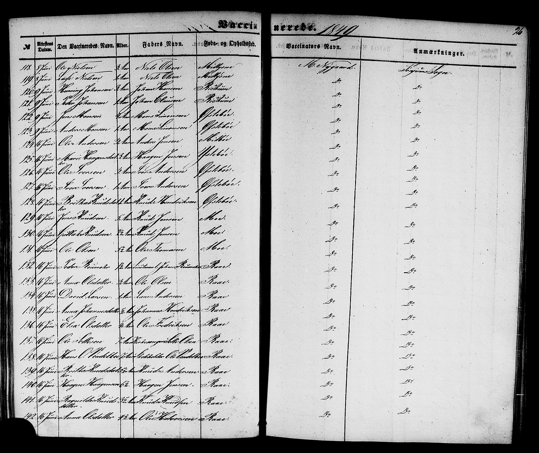 Lærdal sokneprestembete, AV/SAB-A-81201: Parish register (official) no. A 19, 1845-1867, p. 26